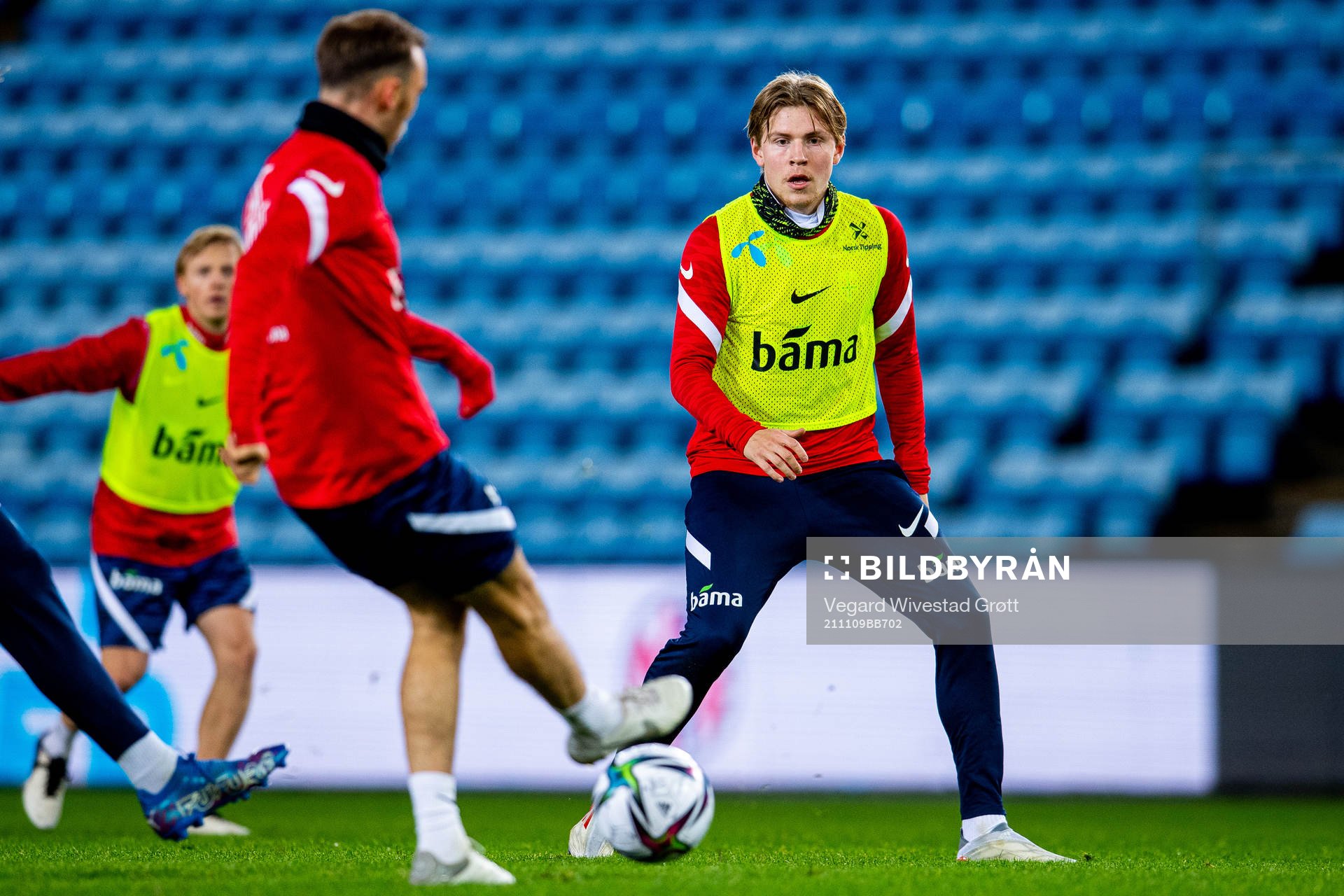 Jens Petter Hauge of the Norwegian national football team