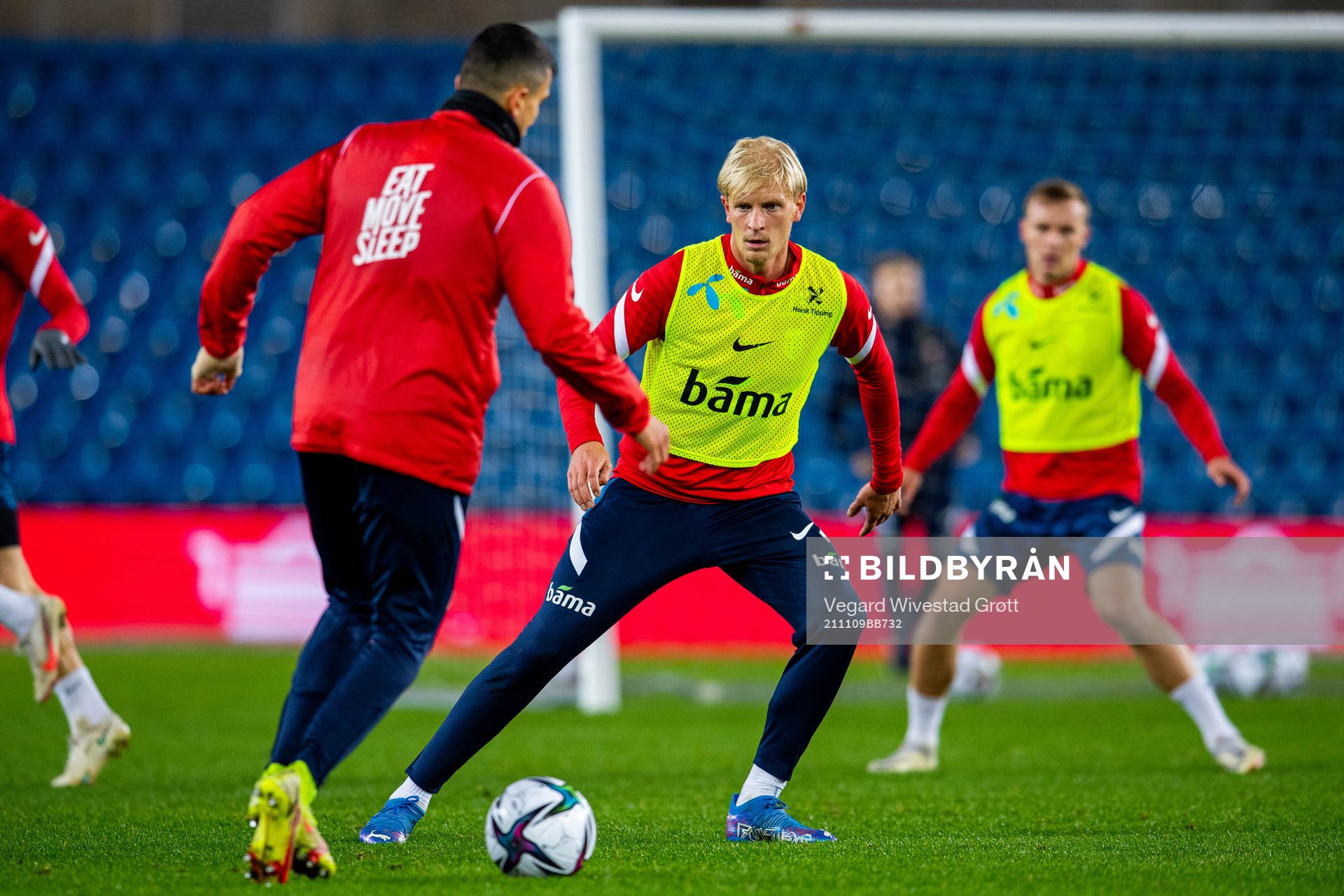 Morten Thorsby of the Norwegian national football team