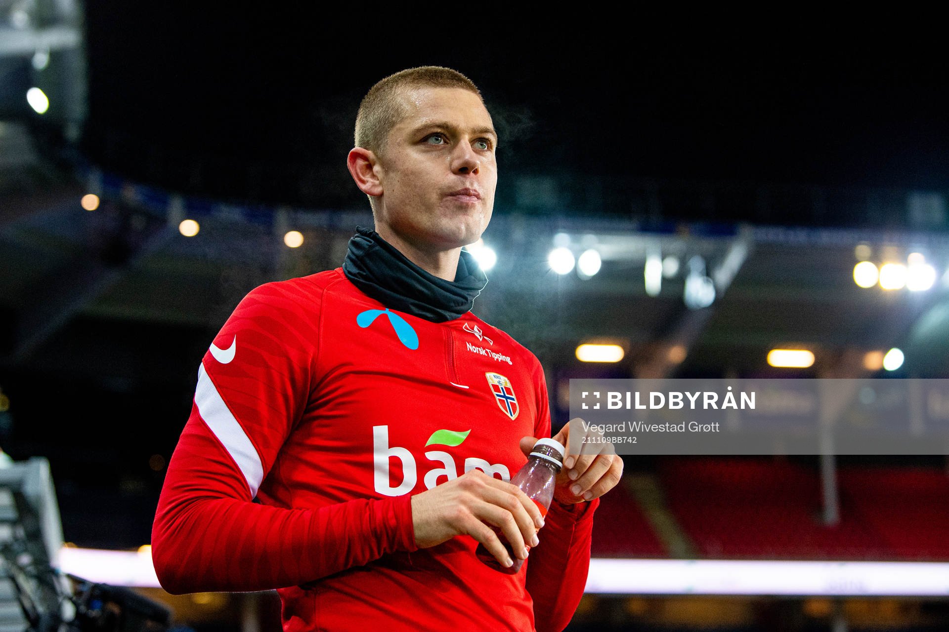 Julian Ryerson of the Norwegian national football team