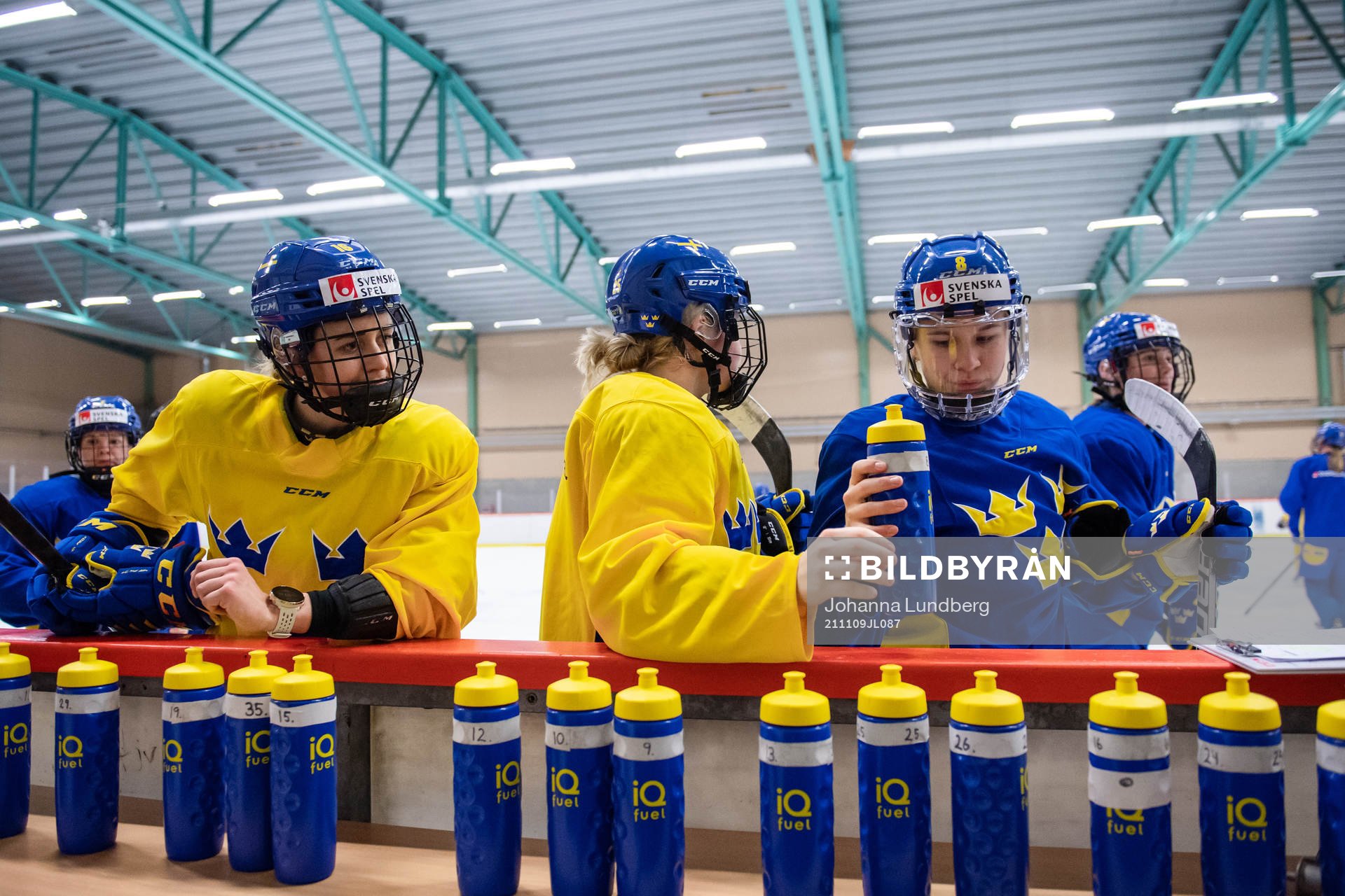 Linnea Johansson och Ebba Berglund