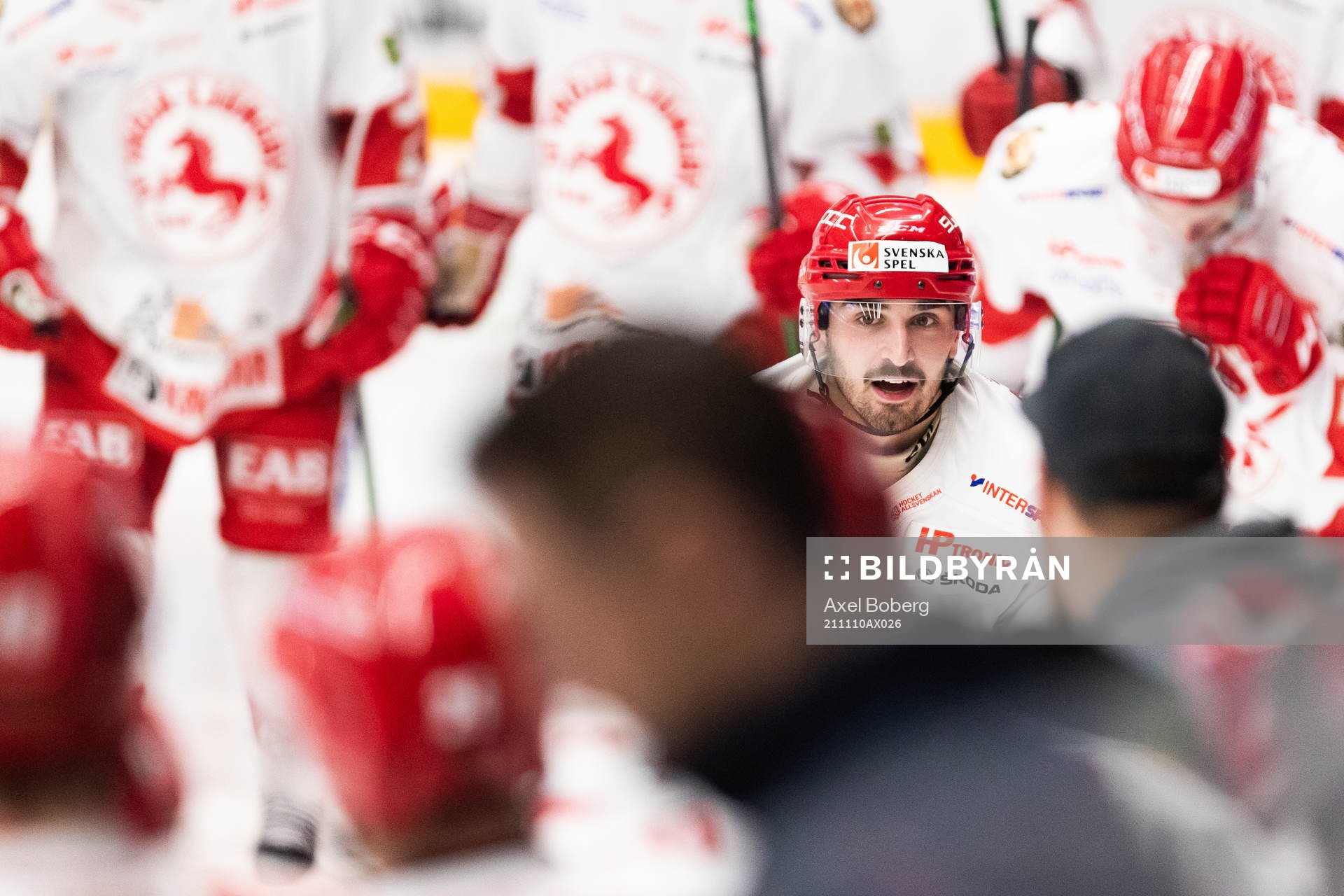 Troja/Ljungbys Kevin Karlsson jublar