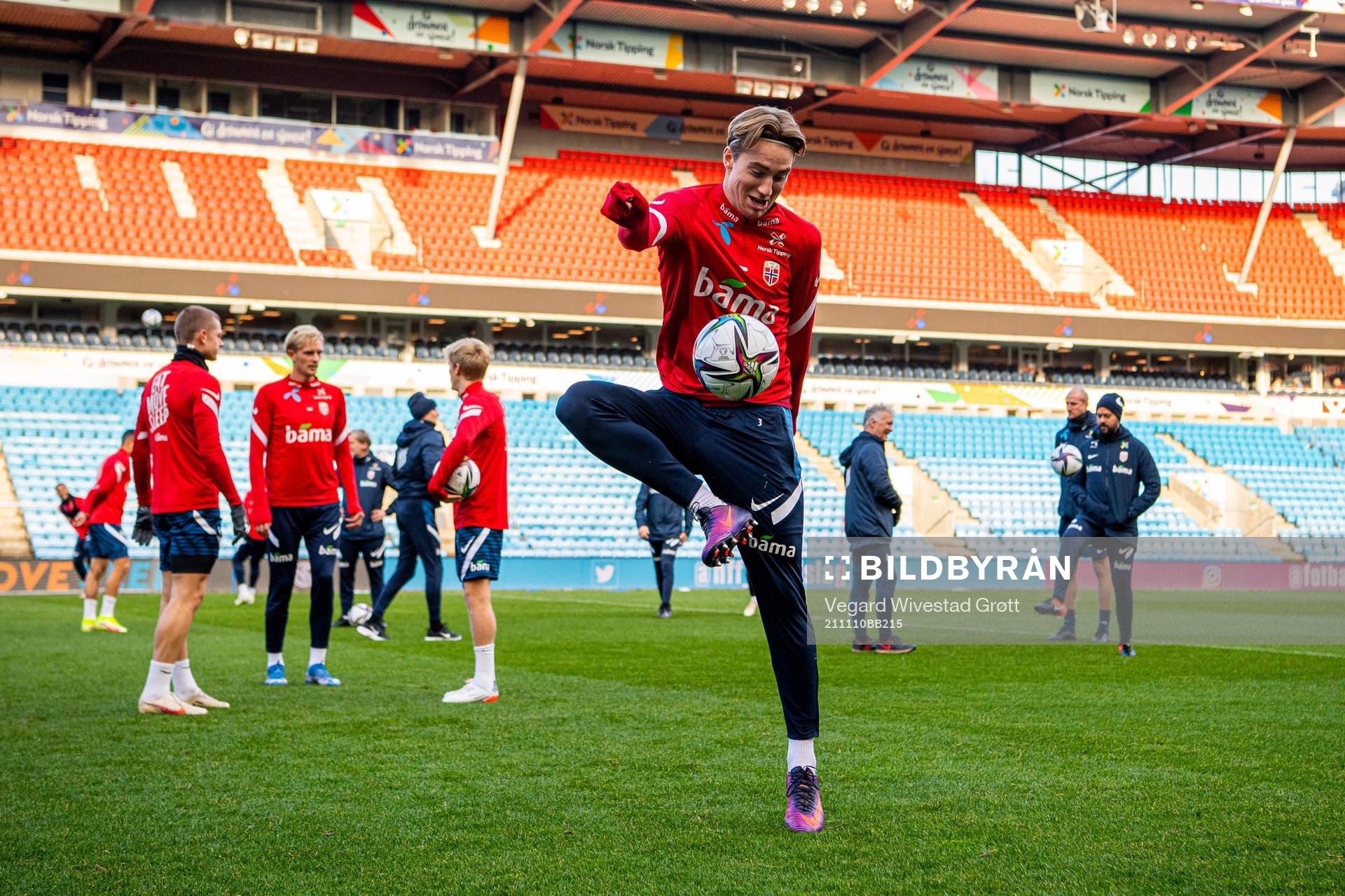 Kristian Thorstvedt of the Norwegian national football team