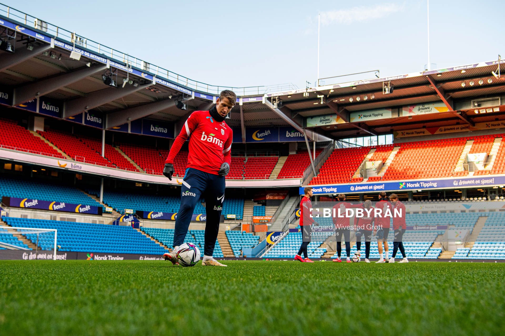 Thomas Lehne Olsen of the Norwegian national football team