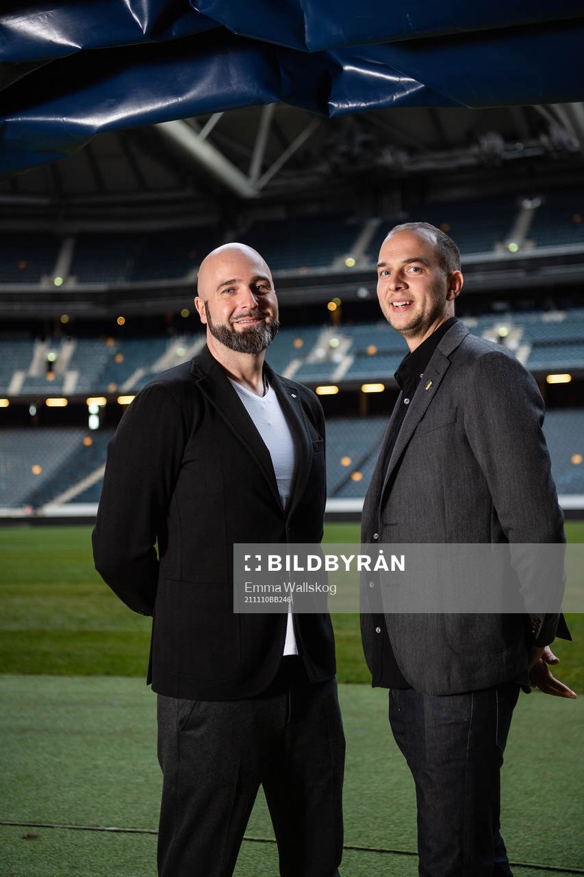 s tekniska direktör Peter Wennberg och sportchef Henrik