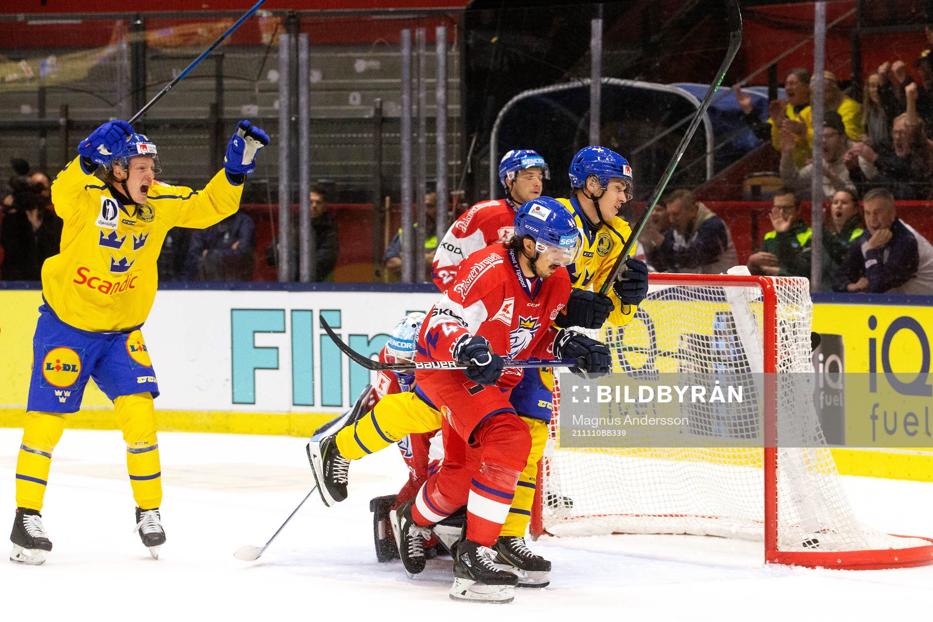 Pontus Holmberg gör 1-0