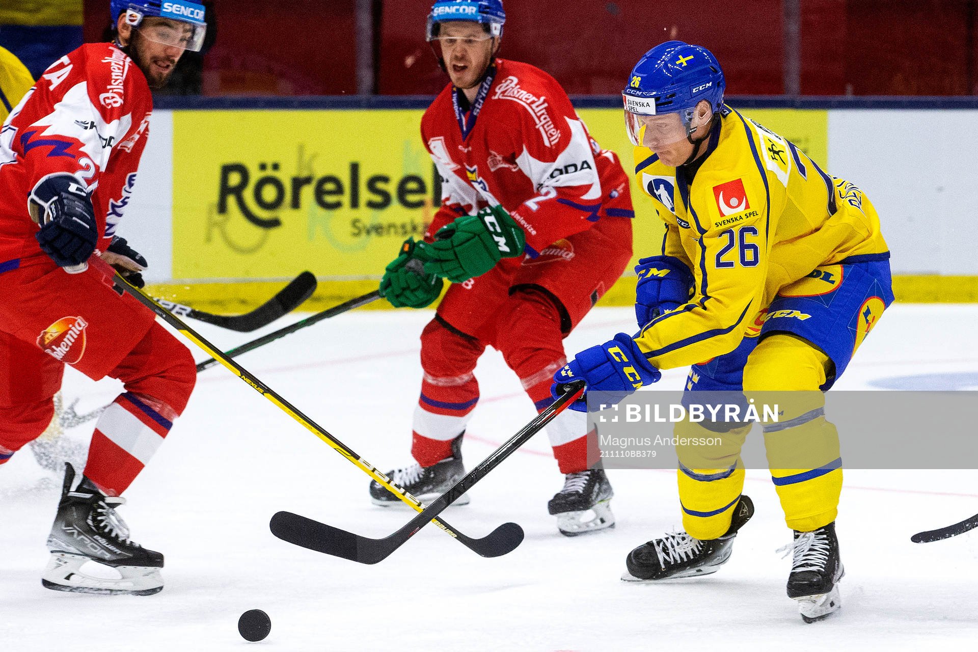Sveriges Anton Bengtsson och Tjeckiens Filip Pyrochta