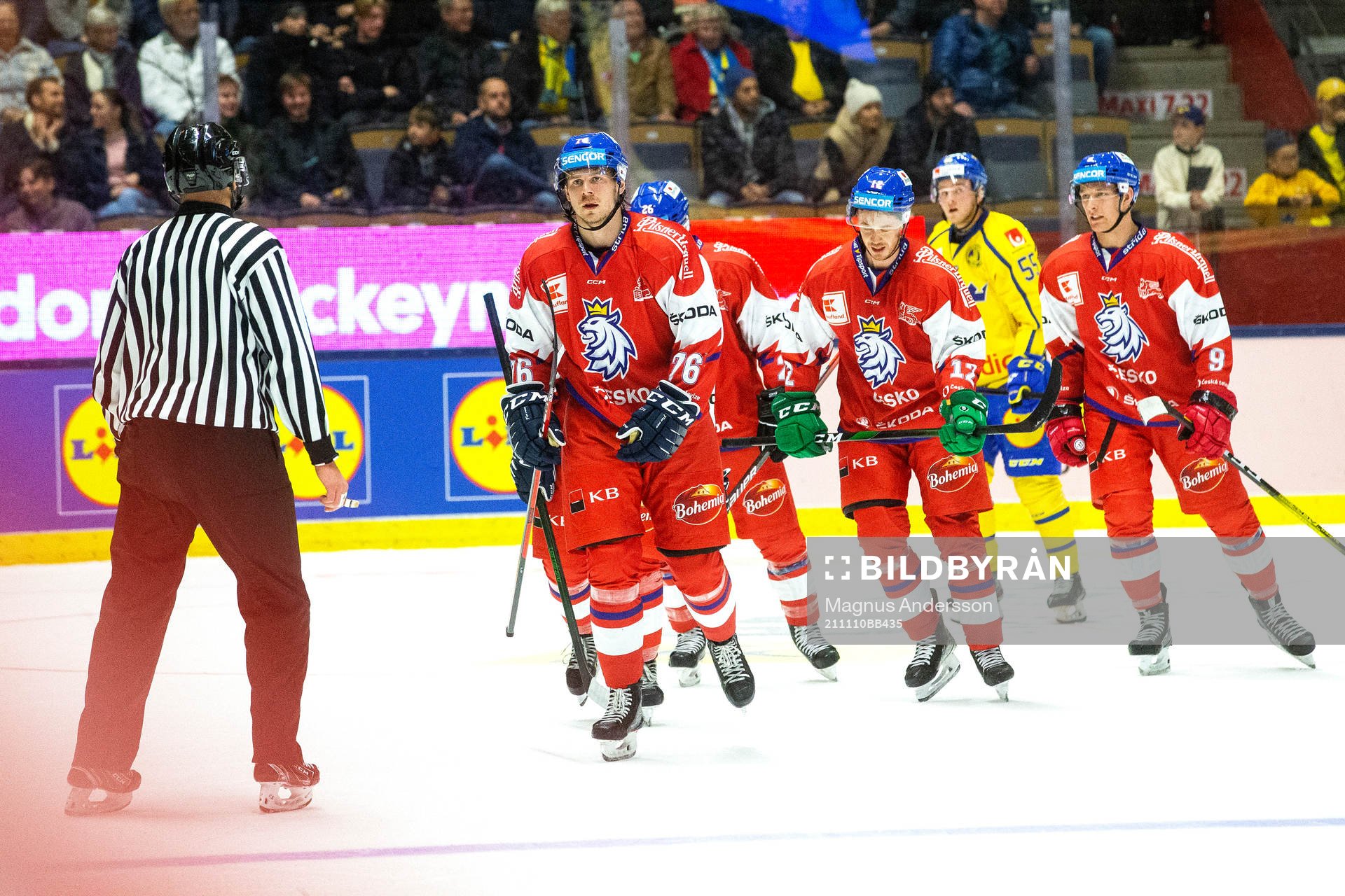 Tjeckiens Filip Chlapik jublar