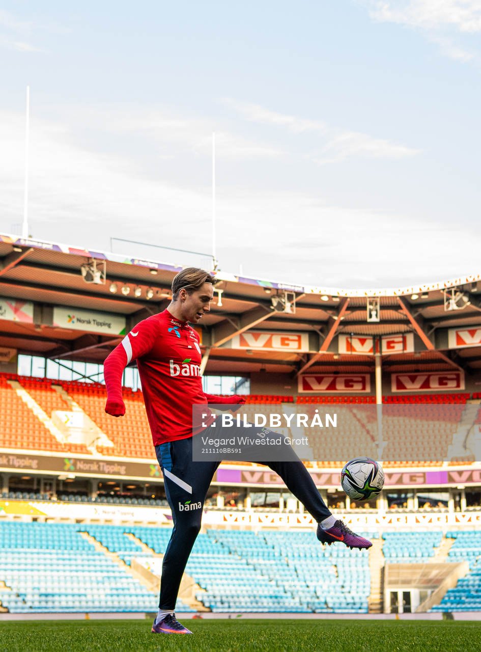 Kristian Thorstvedt of the Norwegian national football team