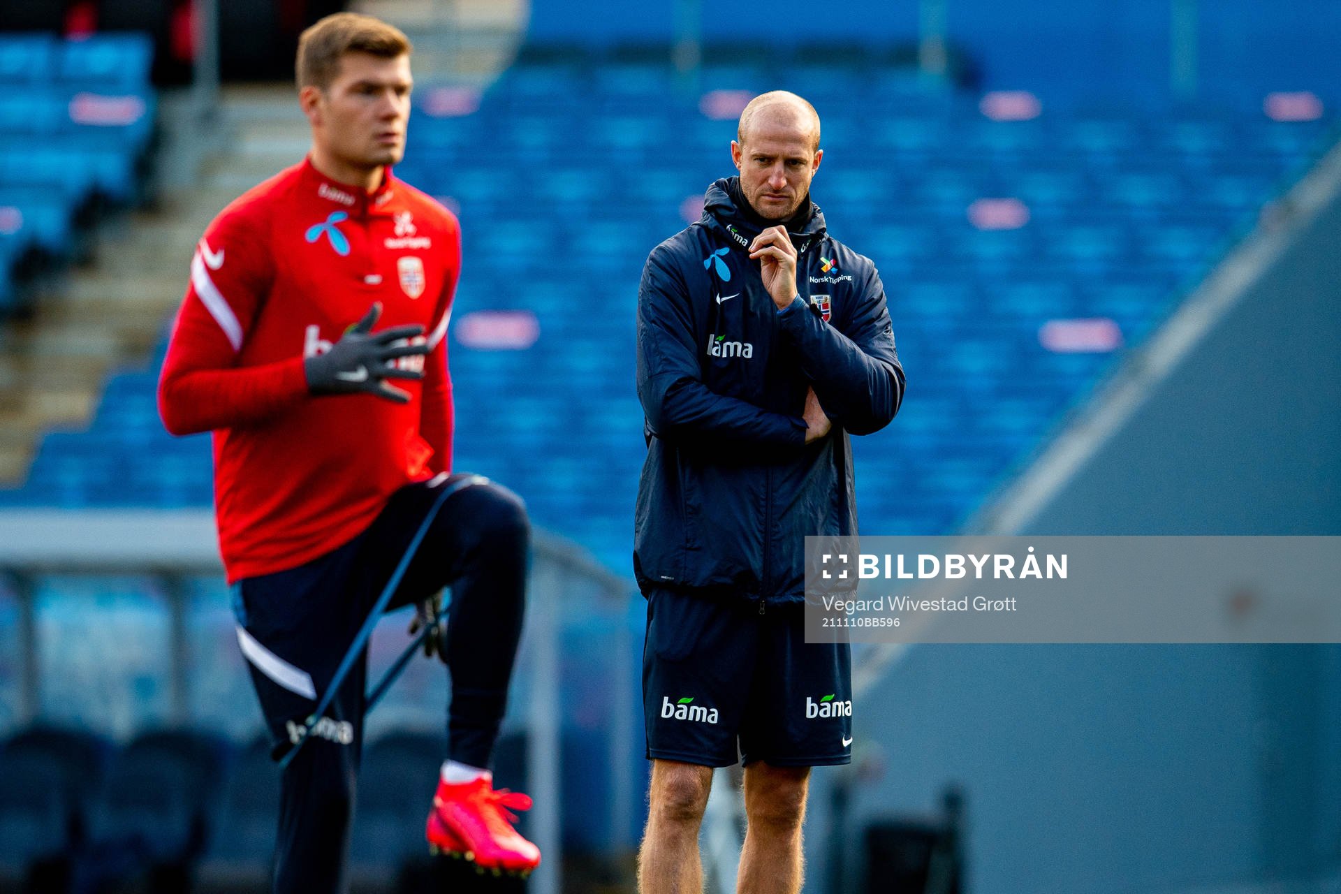 Brede Hangeland, player manager of the Norwegian national