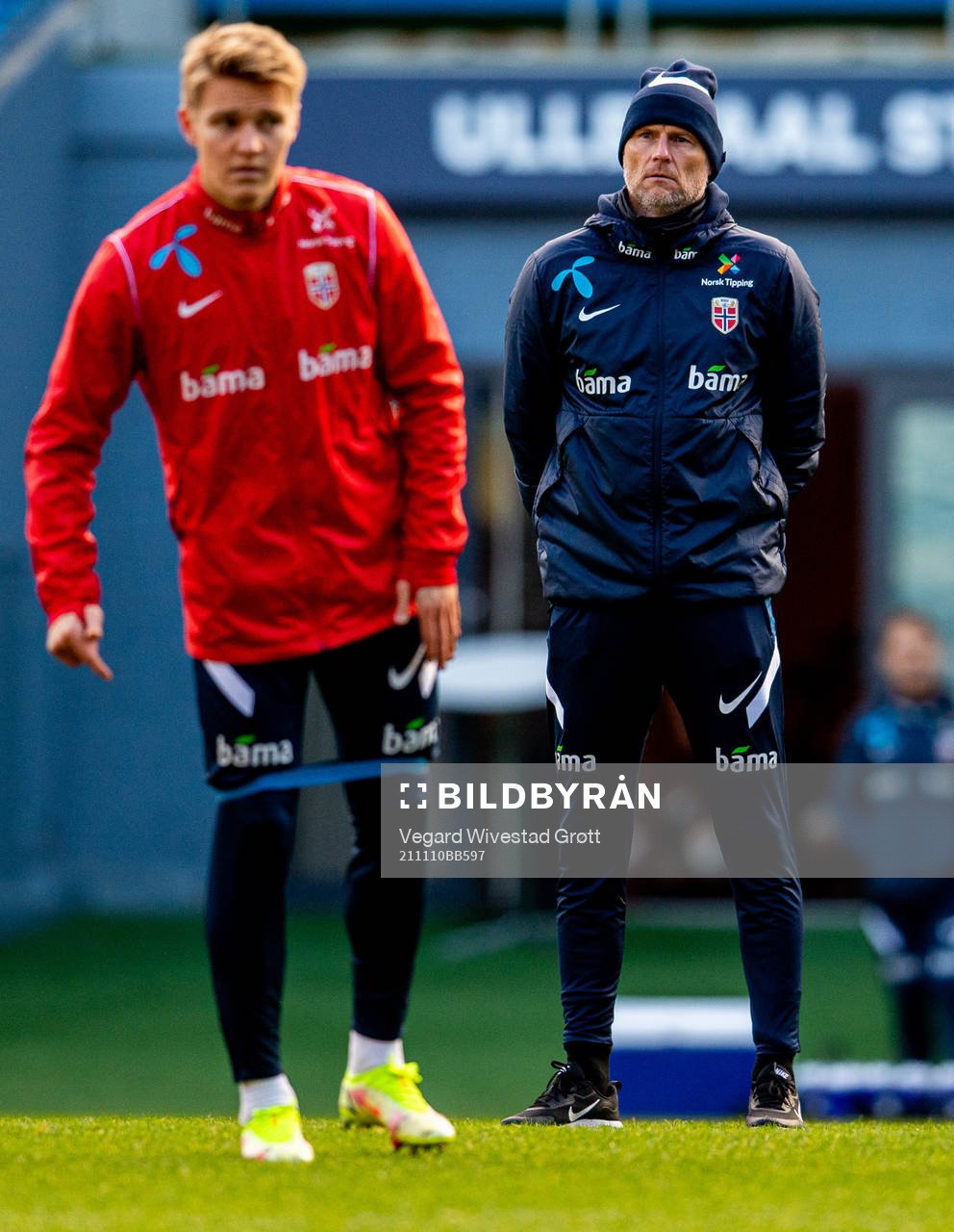Ståle Solbakken, head coach of the Norwegian national