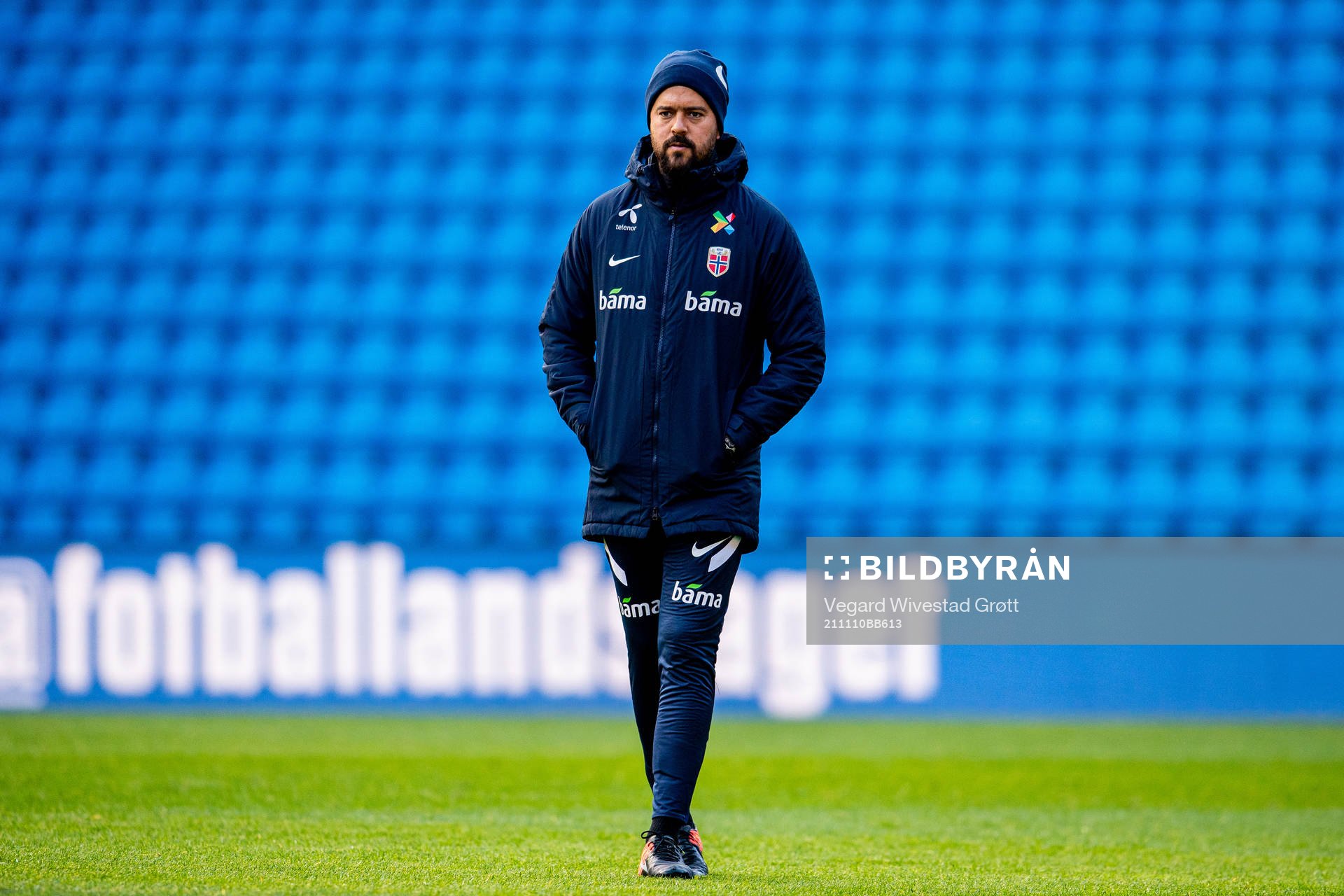 Bernardo Cueva, tactical statistician of the Norwegian