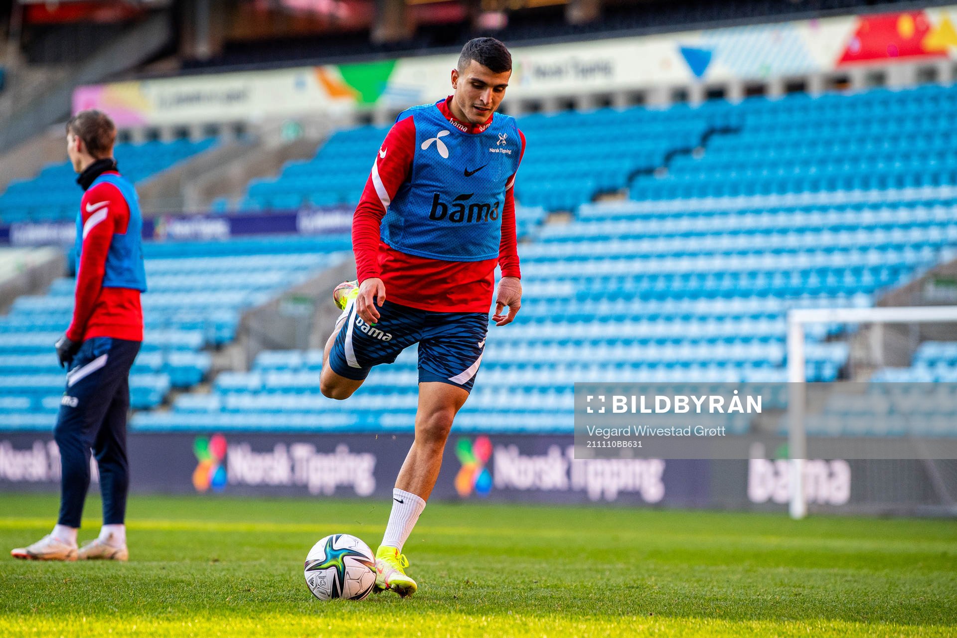 Mohamed Elyounoussi of the Norwegian national football team