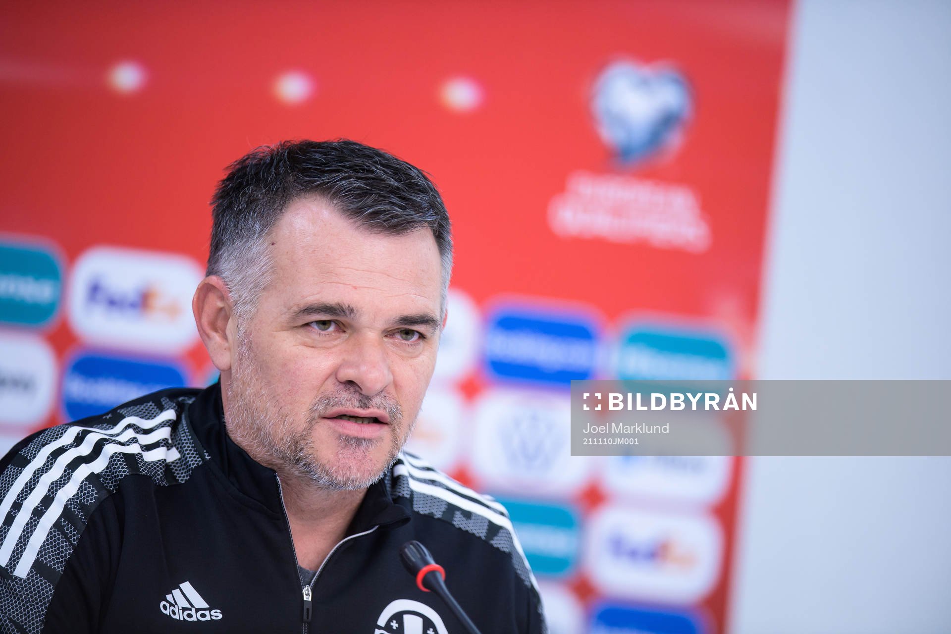 Head coach Willy Sagnol of the Georgian national football