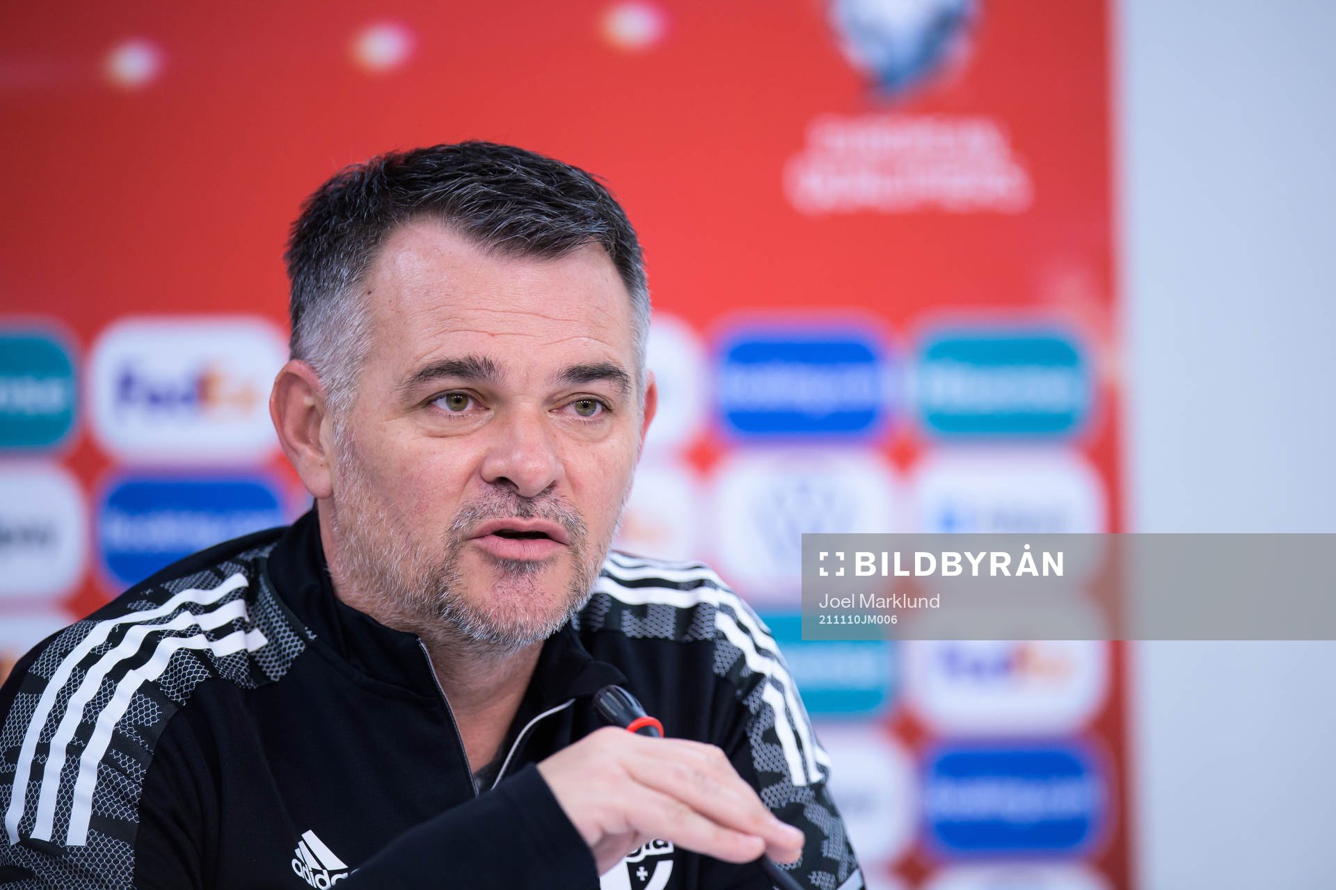 Head coach Willy Sagnol of the Georgian national football
