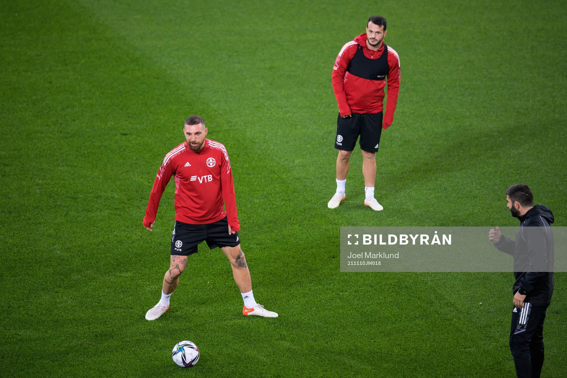 Guram Kashia of the Georgian national football team