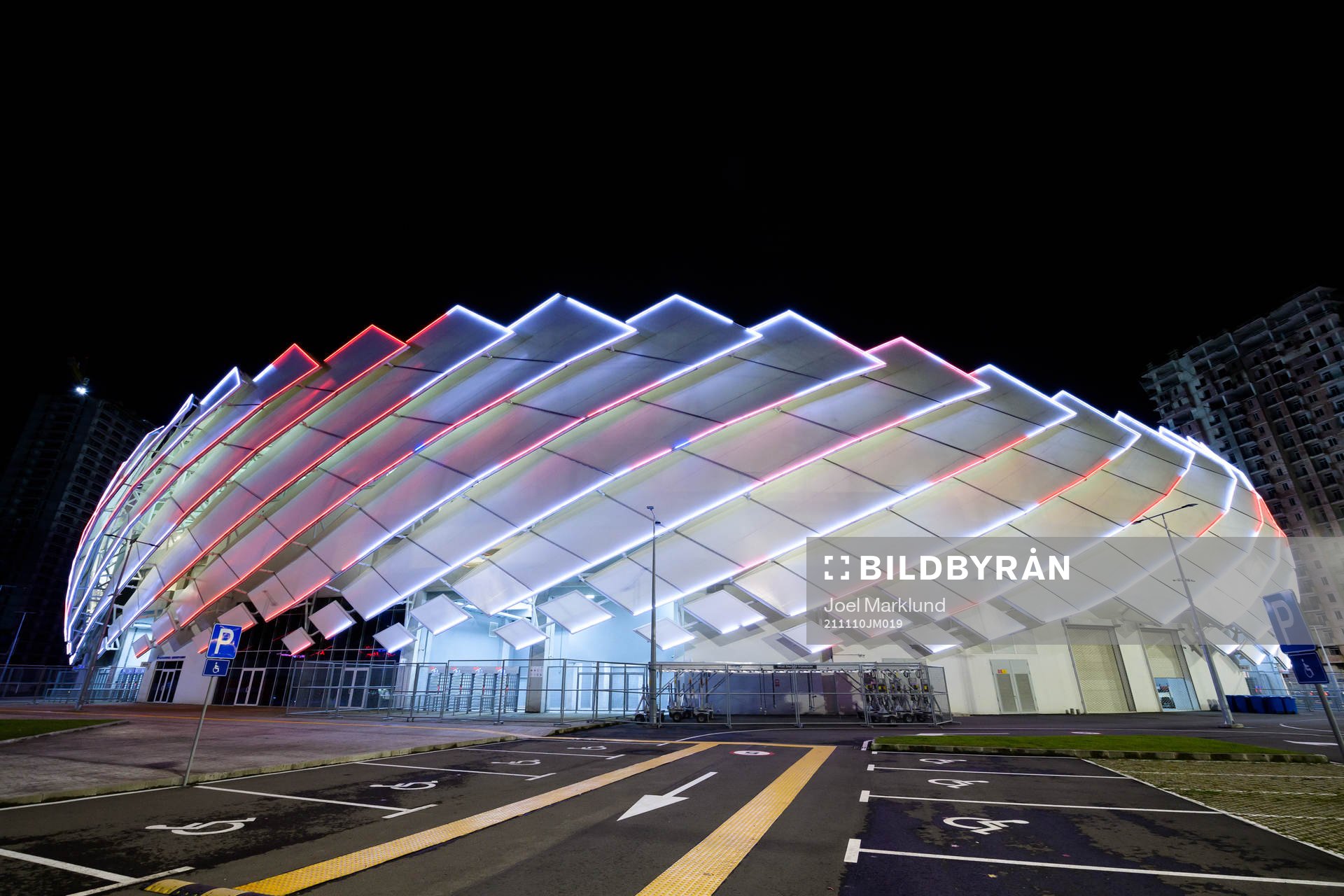 Exterior view of Batumi Stadium