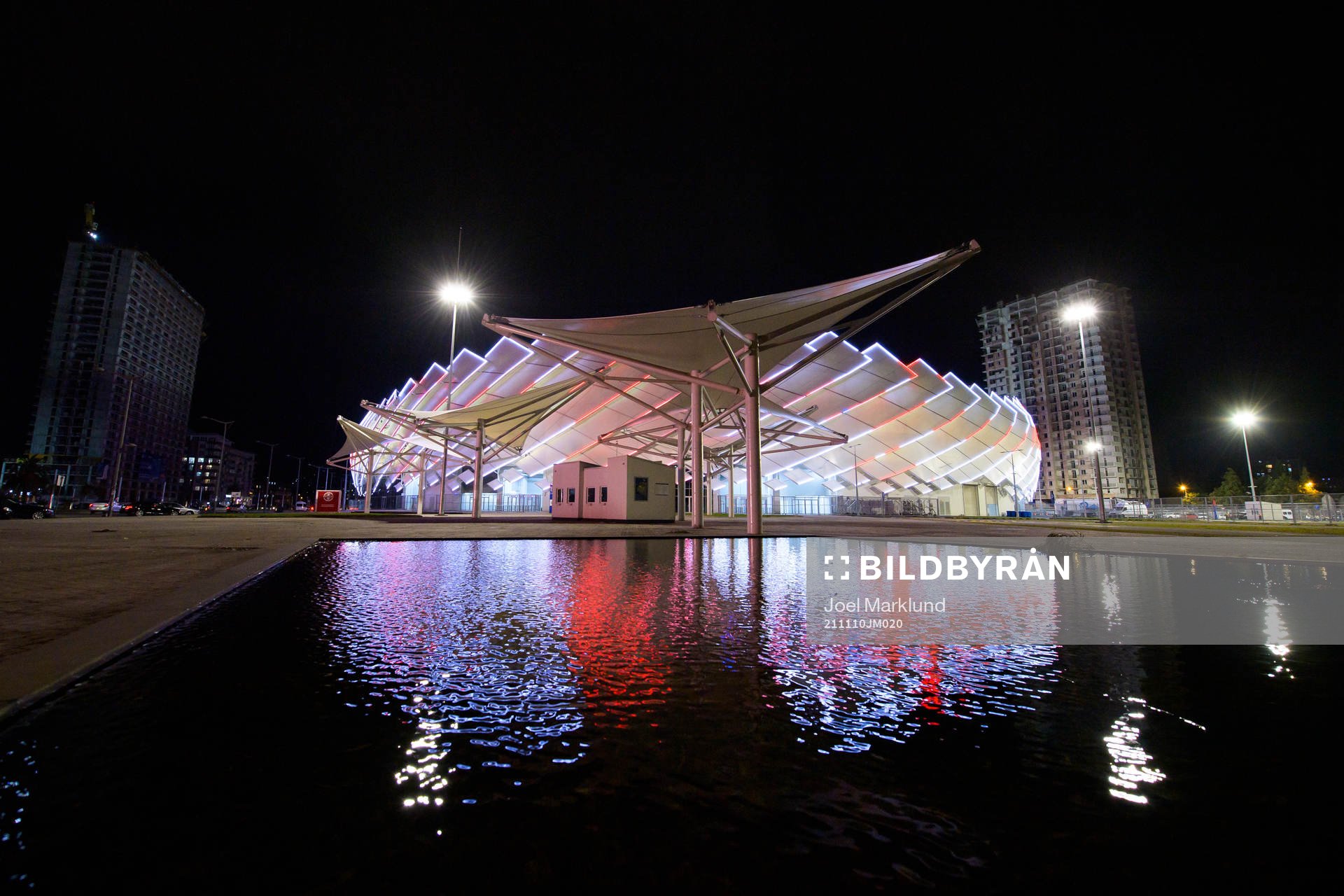 Exterior view of Batumi Stadium
