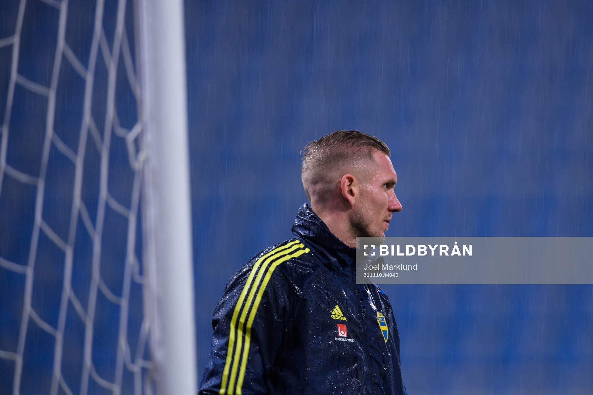 Robin Olsen of the Swedish national football team