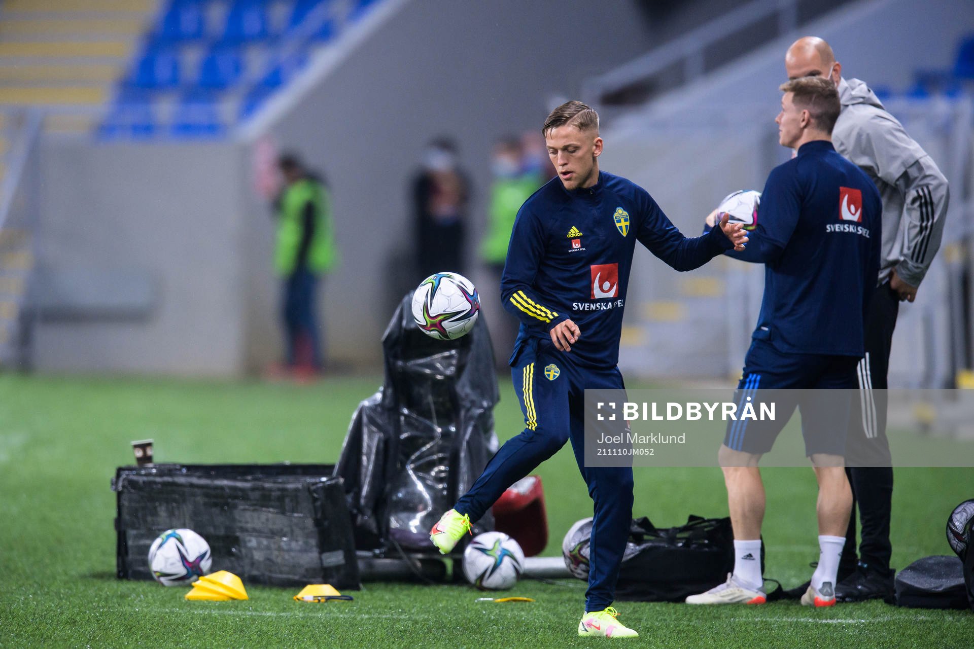 Jesper Karlsson of the Swedish national football team