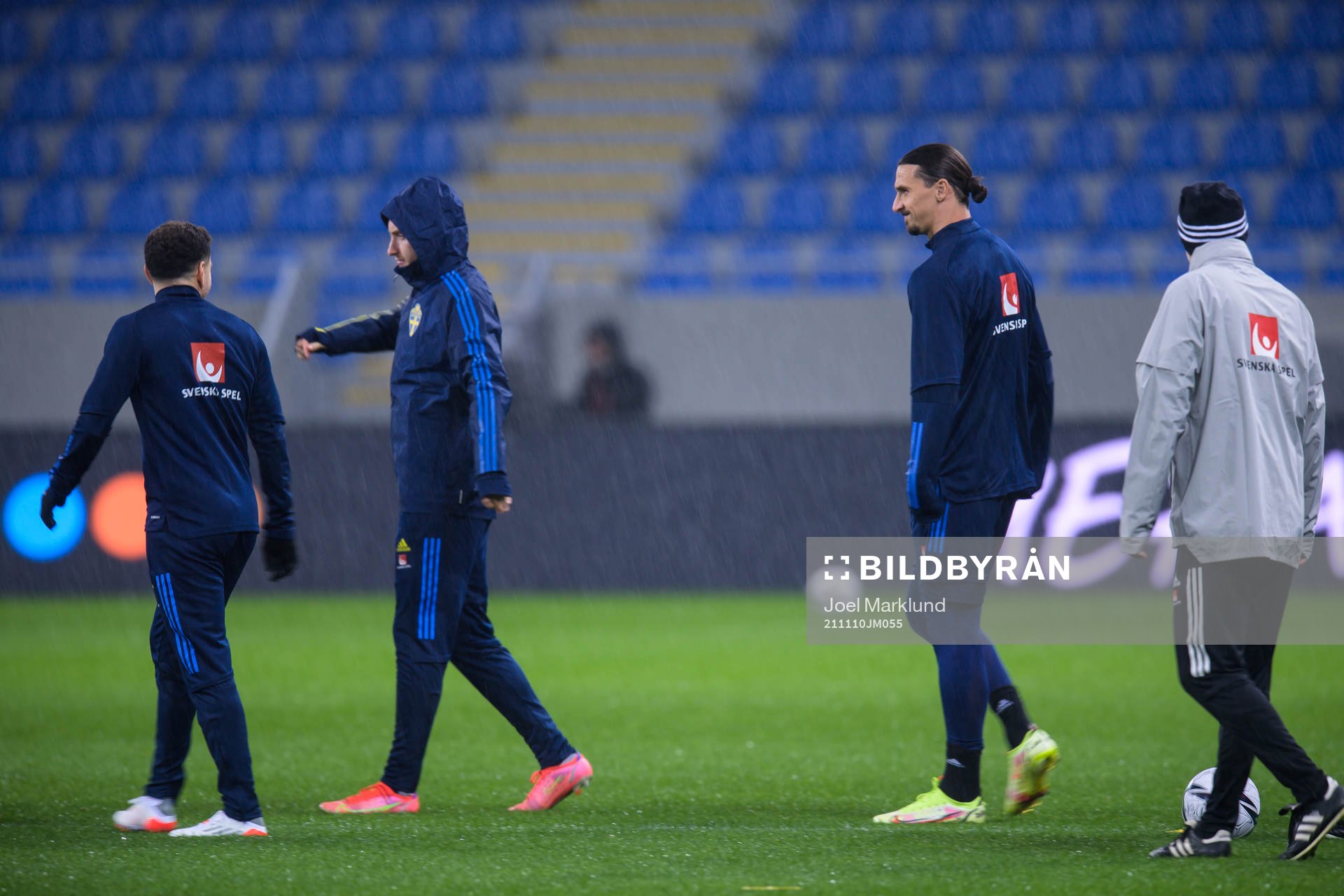 Zlatan Ibrahimovic of the Swedish national football team