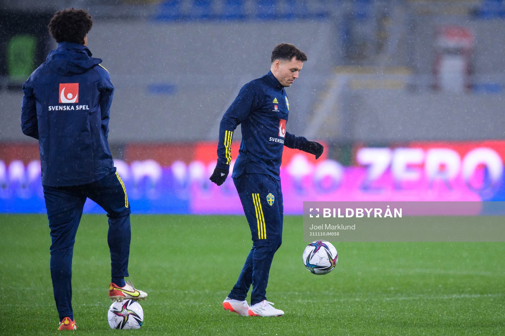 Kerim Mrabti of the Swedish national football team