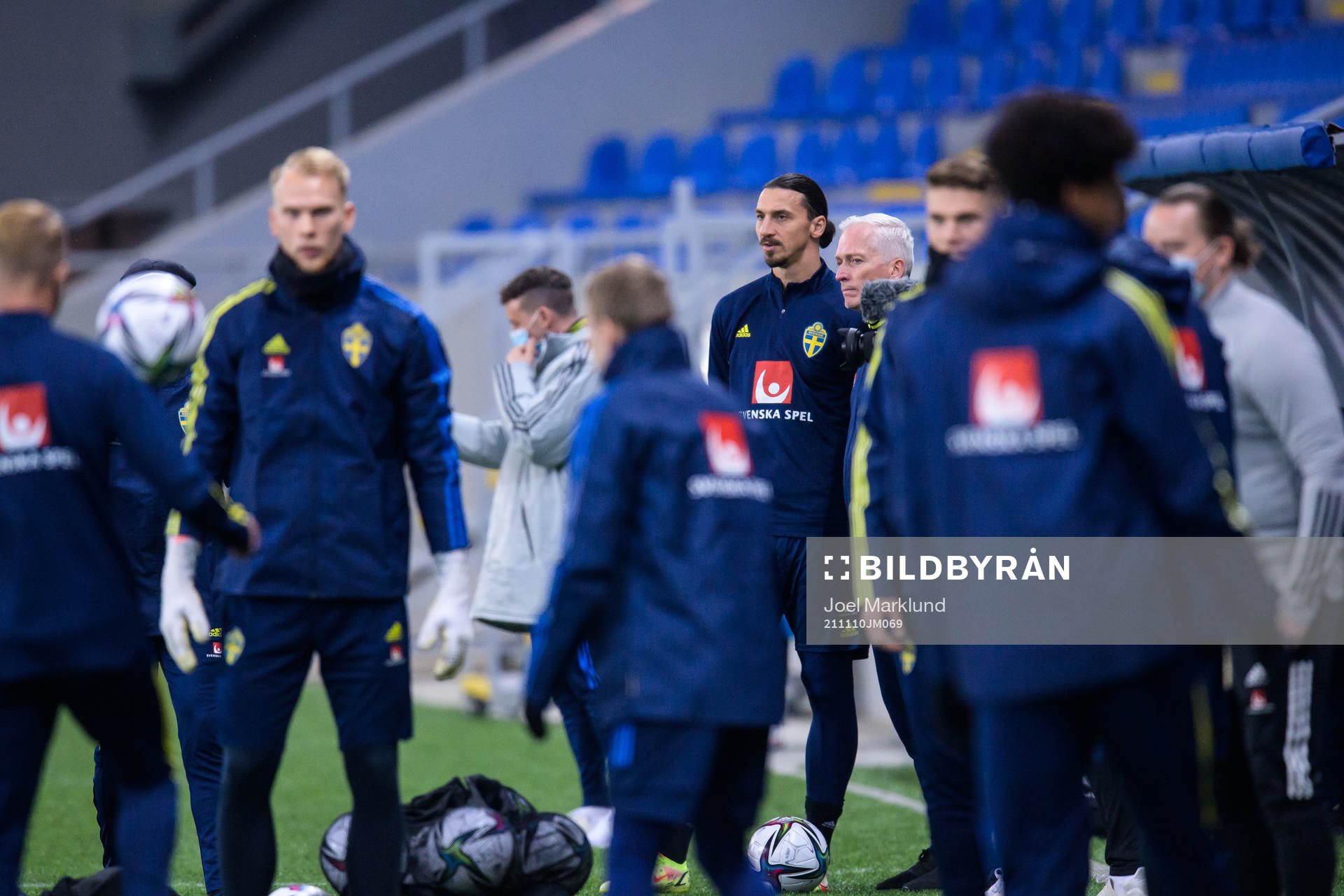 Zlatan Ibrahimovic of the Swedish national football team
