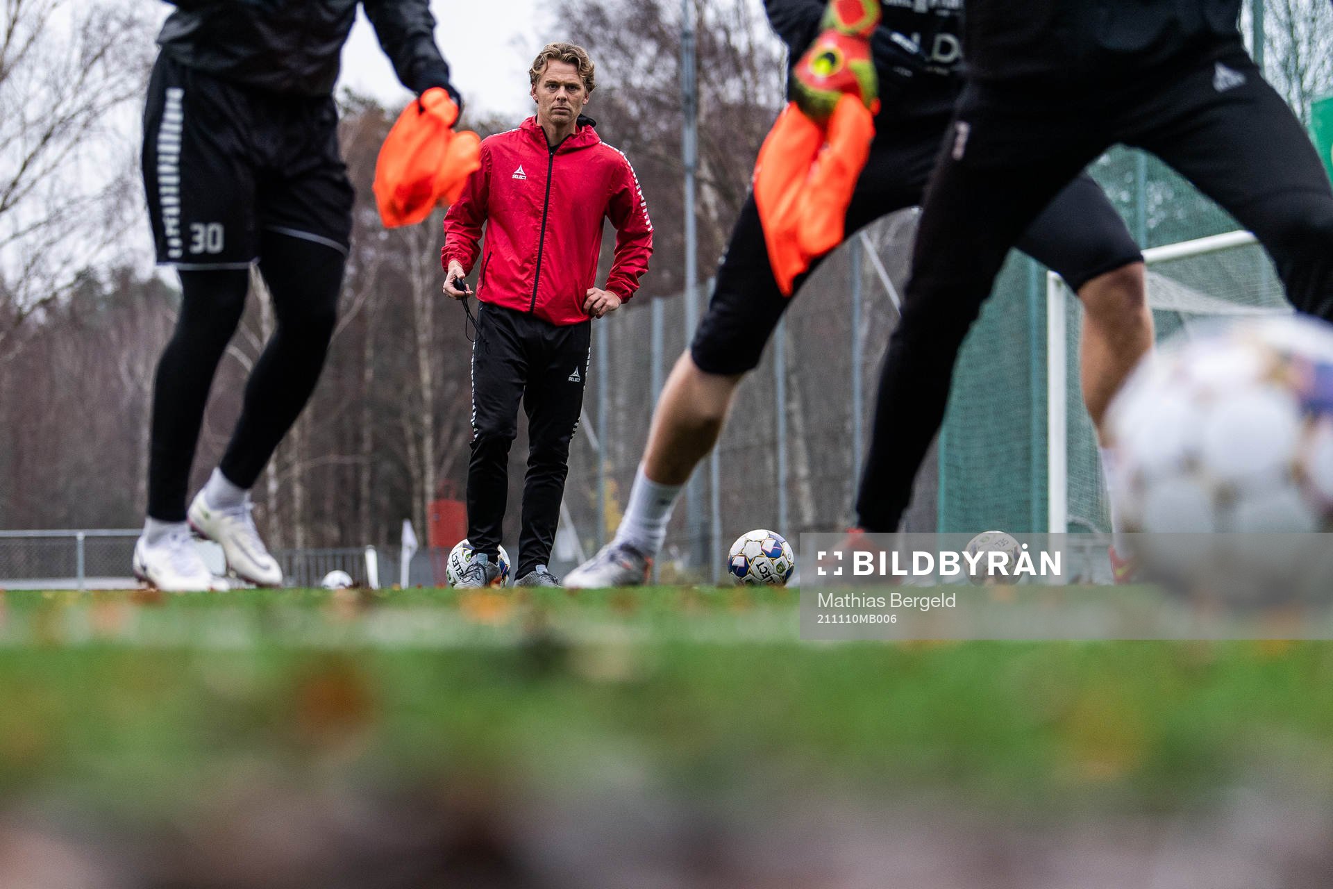 Tränare Fredrik Holmberg