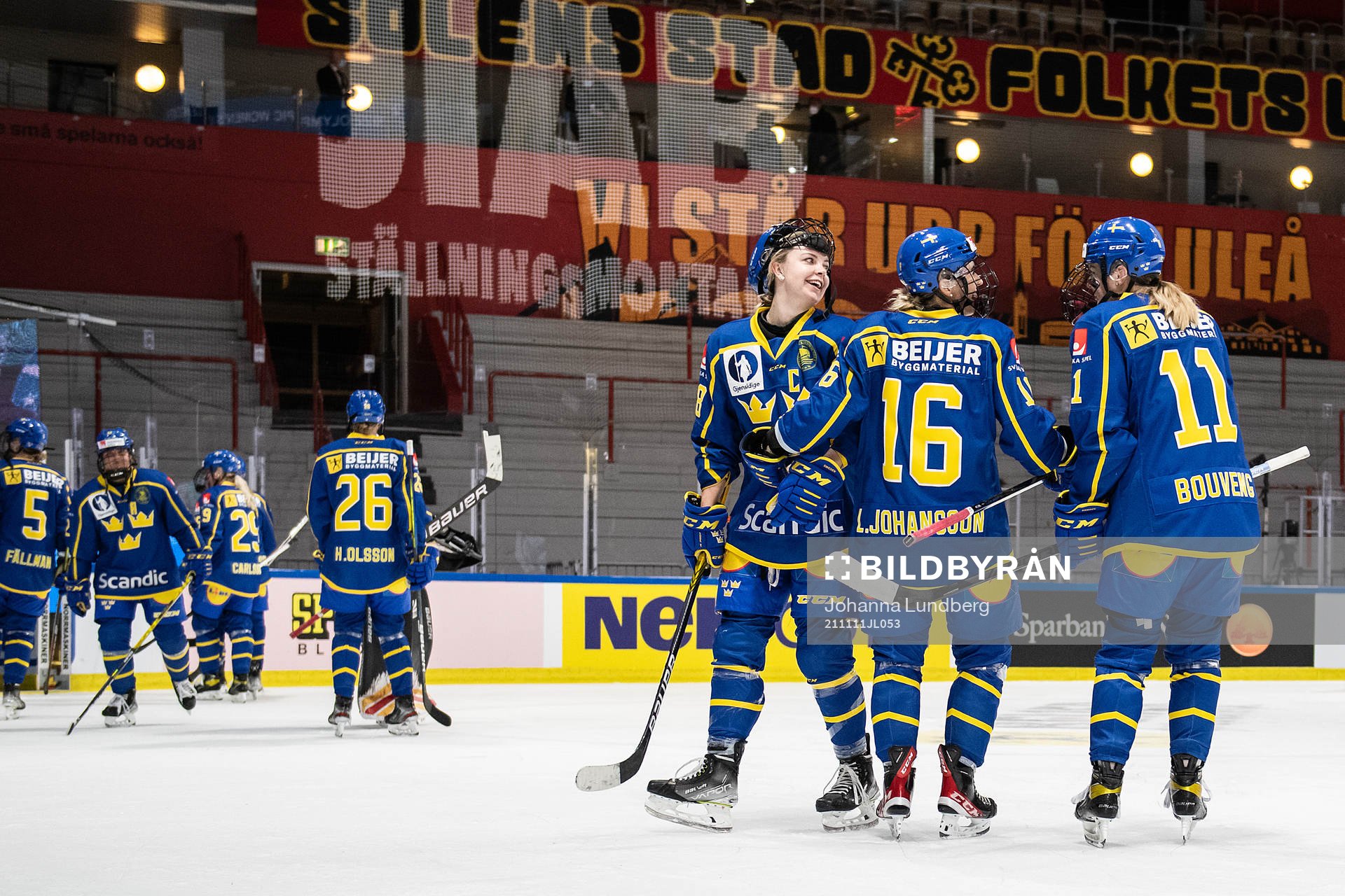 Michelle Löwenhielm, Linnea Johansson and Josefin Bouveng
