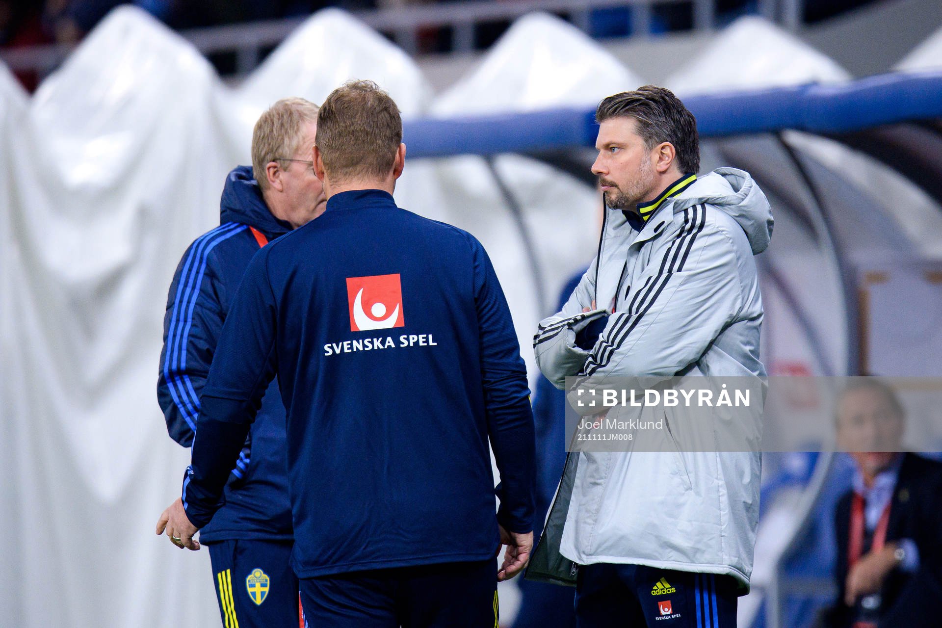 Sports psychologist Daniel Ekvall of Sweden ahead  the FIFA