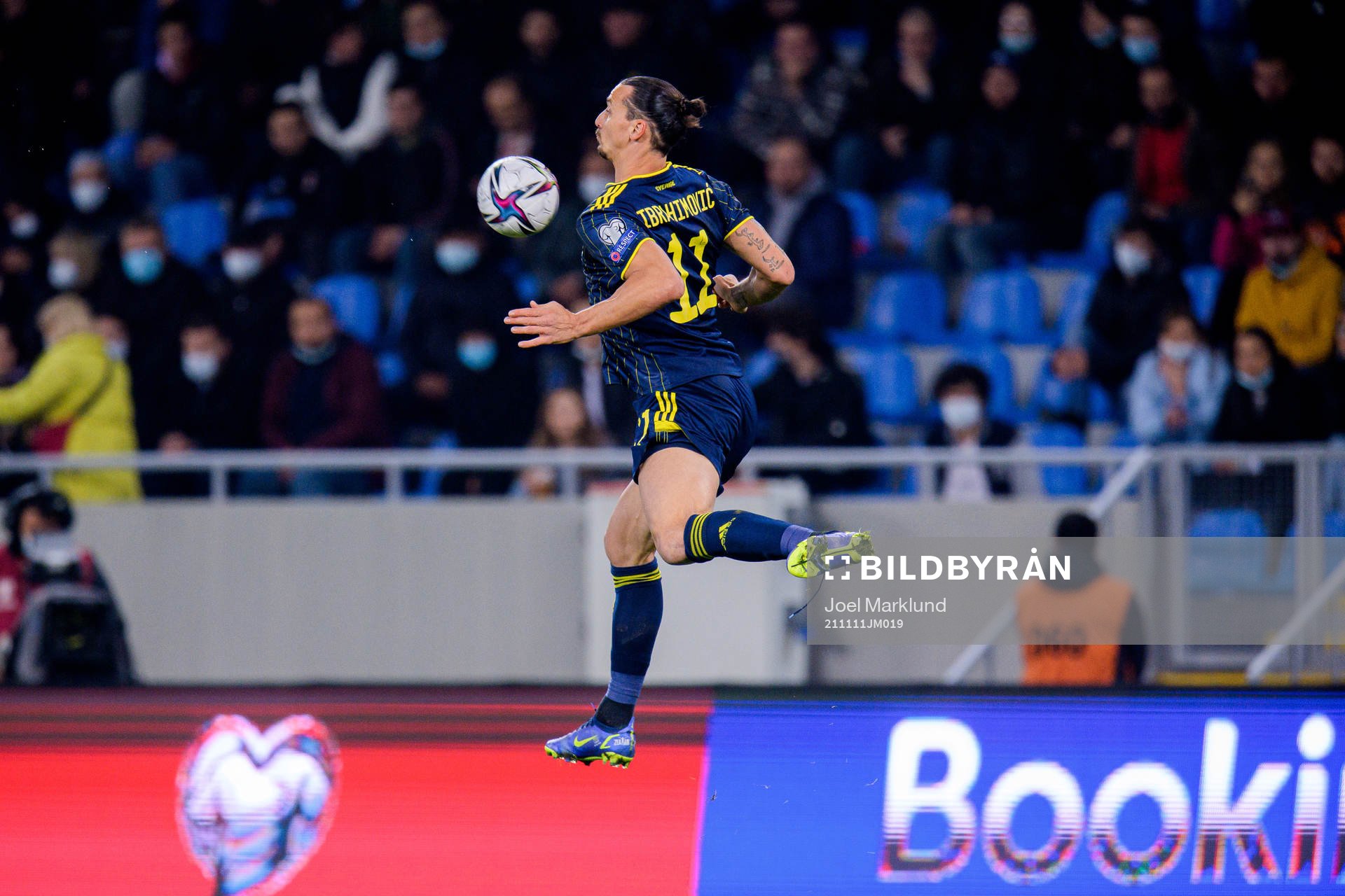 Zlatan Ibrahimovic of Sweden