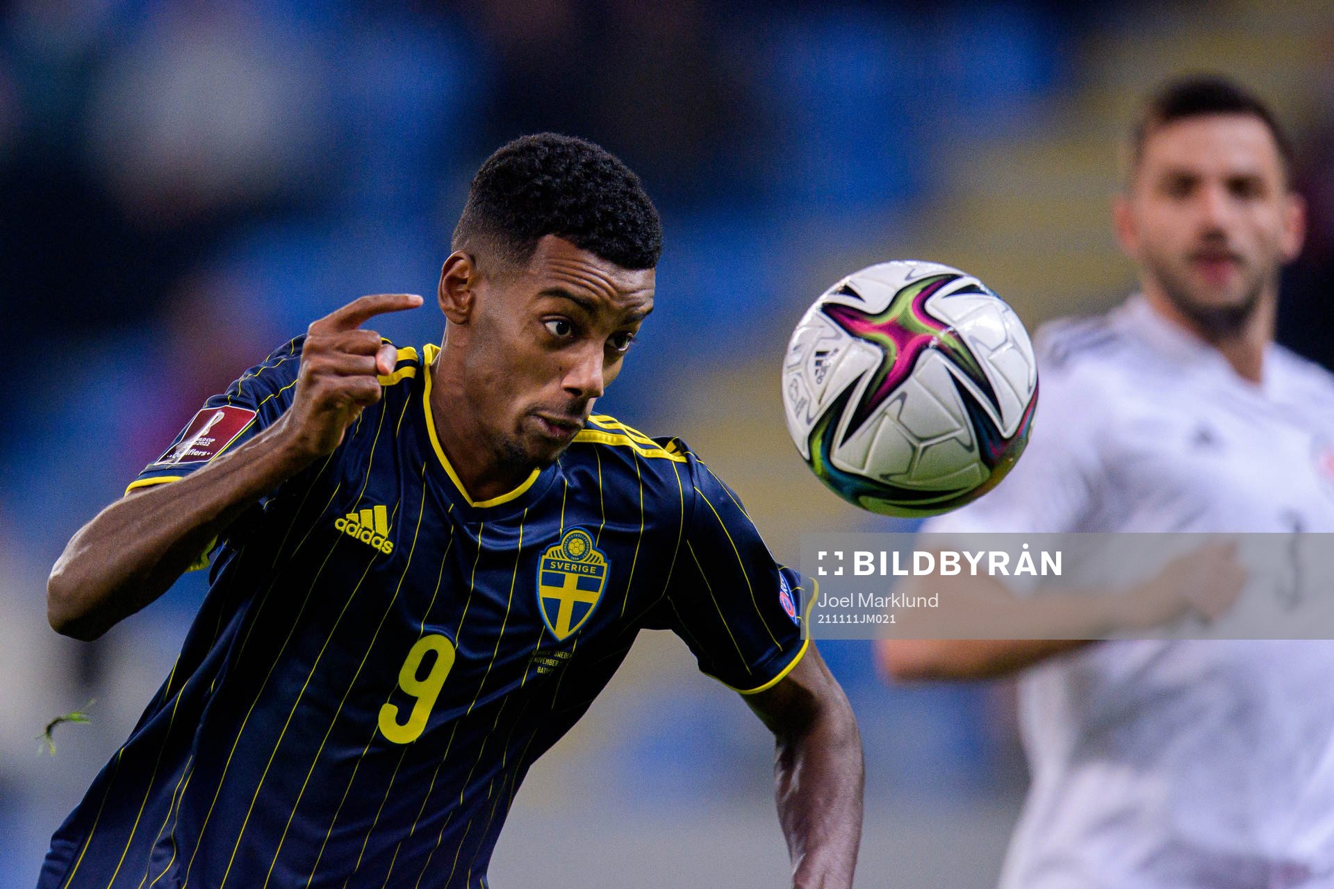 Alexander Isak of Sweden