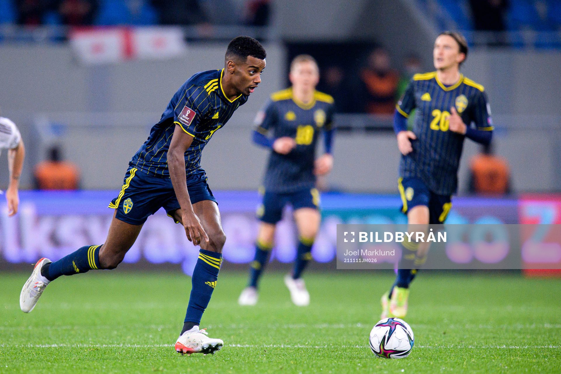 Alexander Isak of Sweden