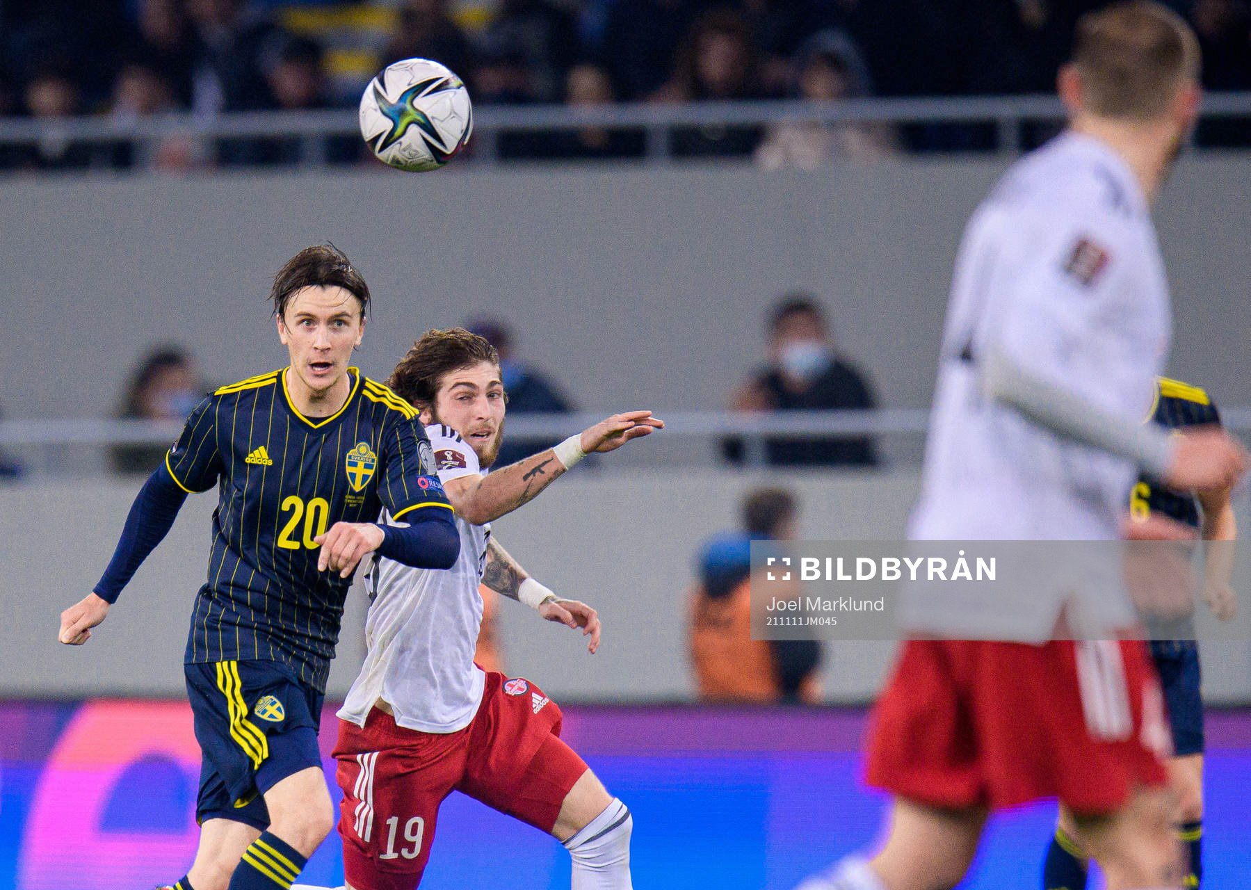 Kristoffer Olsson of Sweden and Giorgi Tsitaishvili of