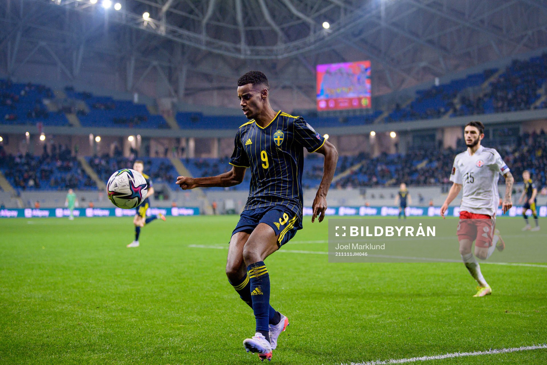 Alexander Isak of Sweden