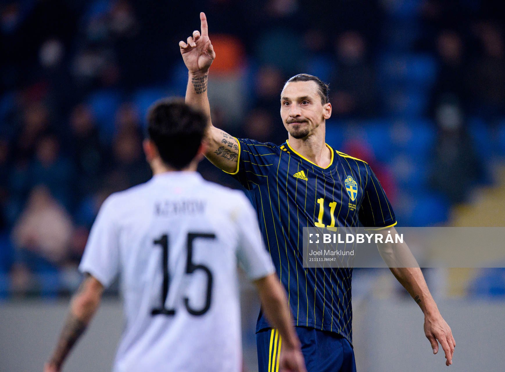 Zlatan Ibrahimovic of Sweden