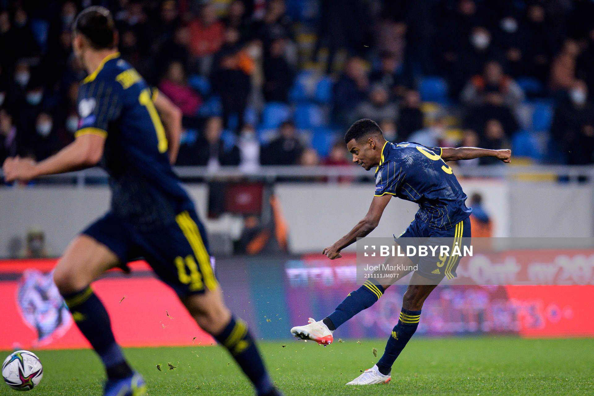 Alexander Isak of Sweden