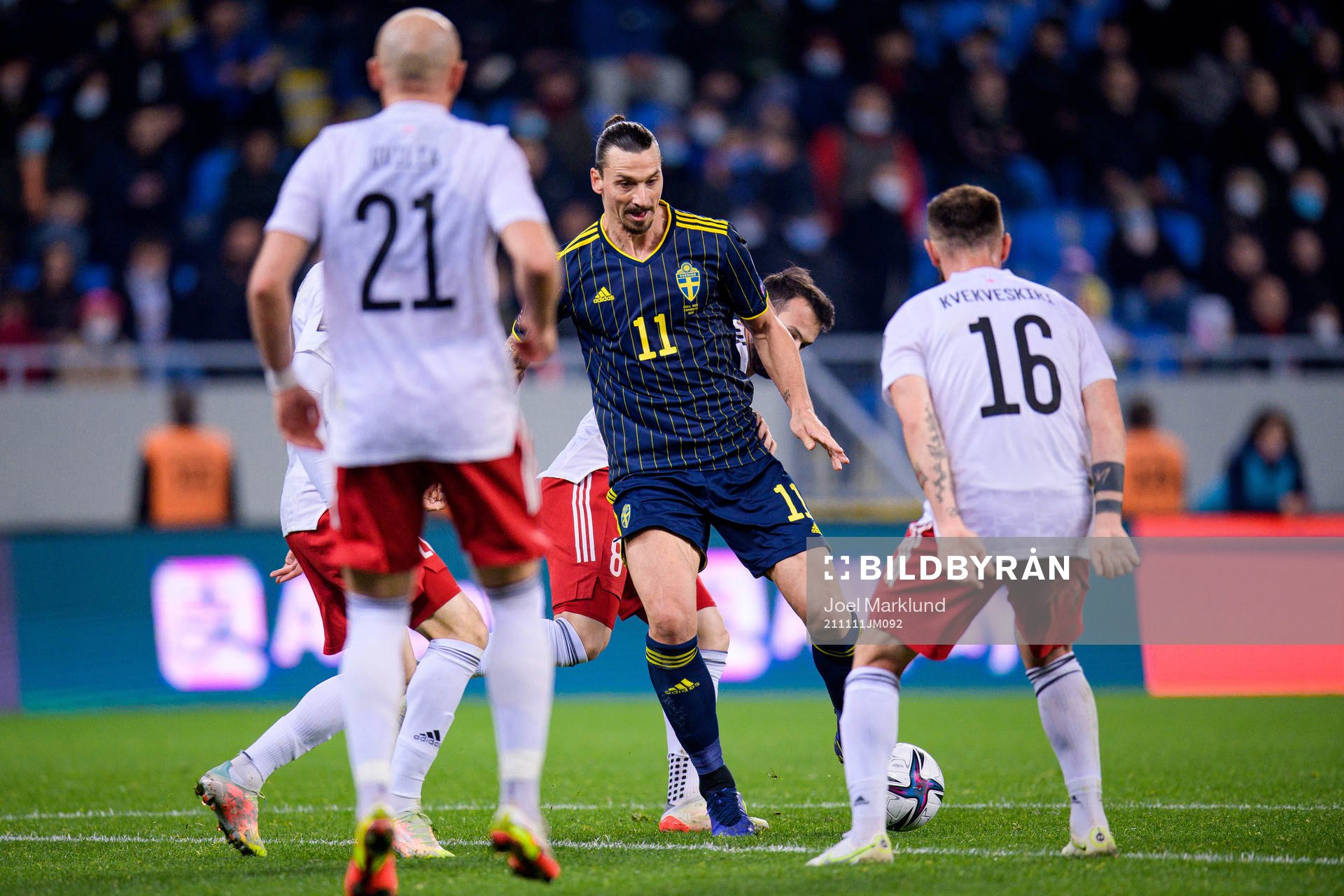 Zlatan Ibrahimovic of Sweden