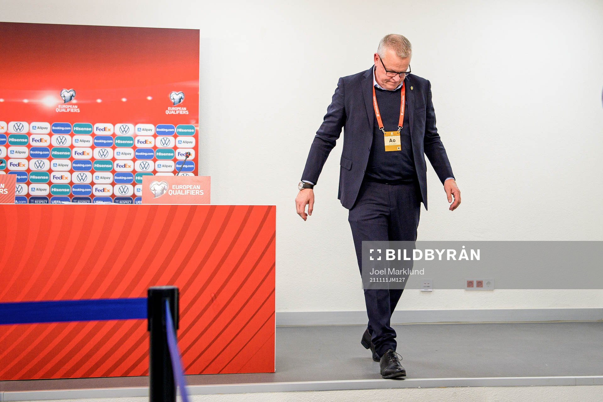 Head coach Janne Andersson of Sweden
