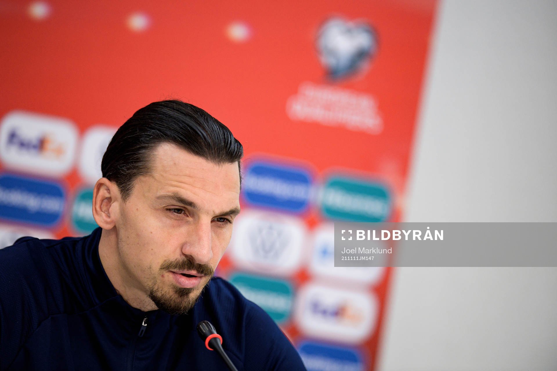 Zlatan Ibrahimovic of Sweden