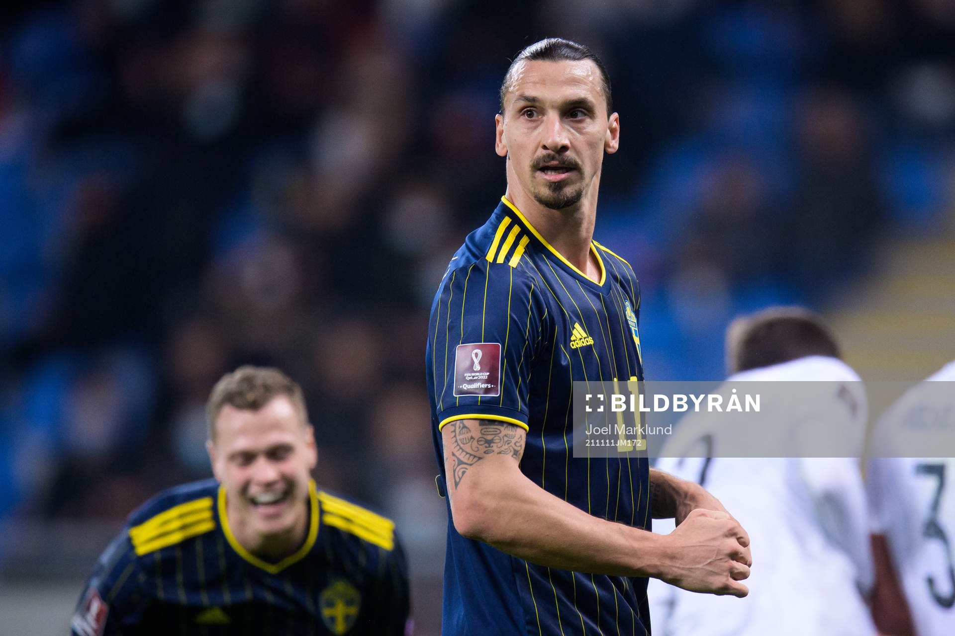 Zlatan Ibrahimovic of Sweden