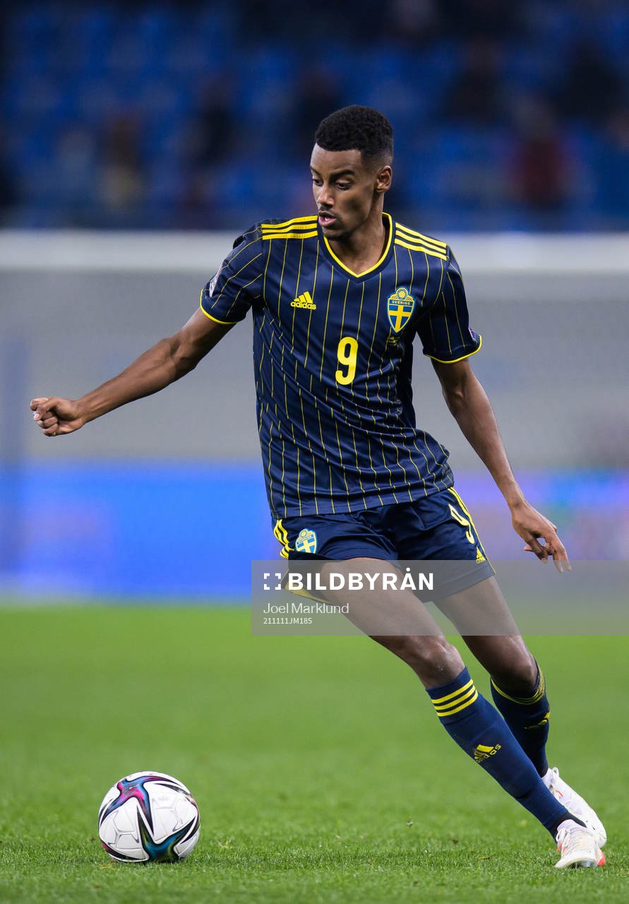 Alexander Isak of Sweden