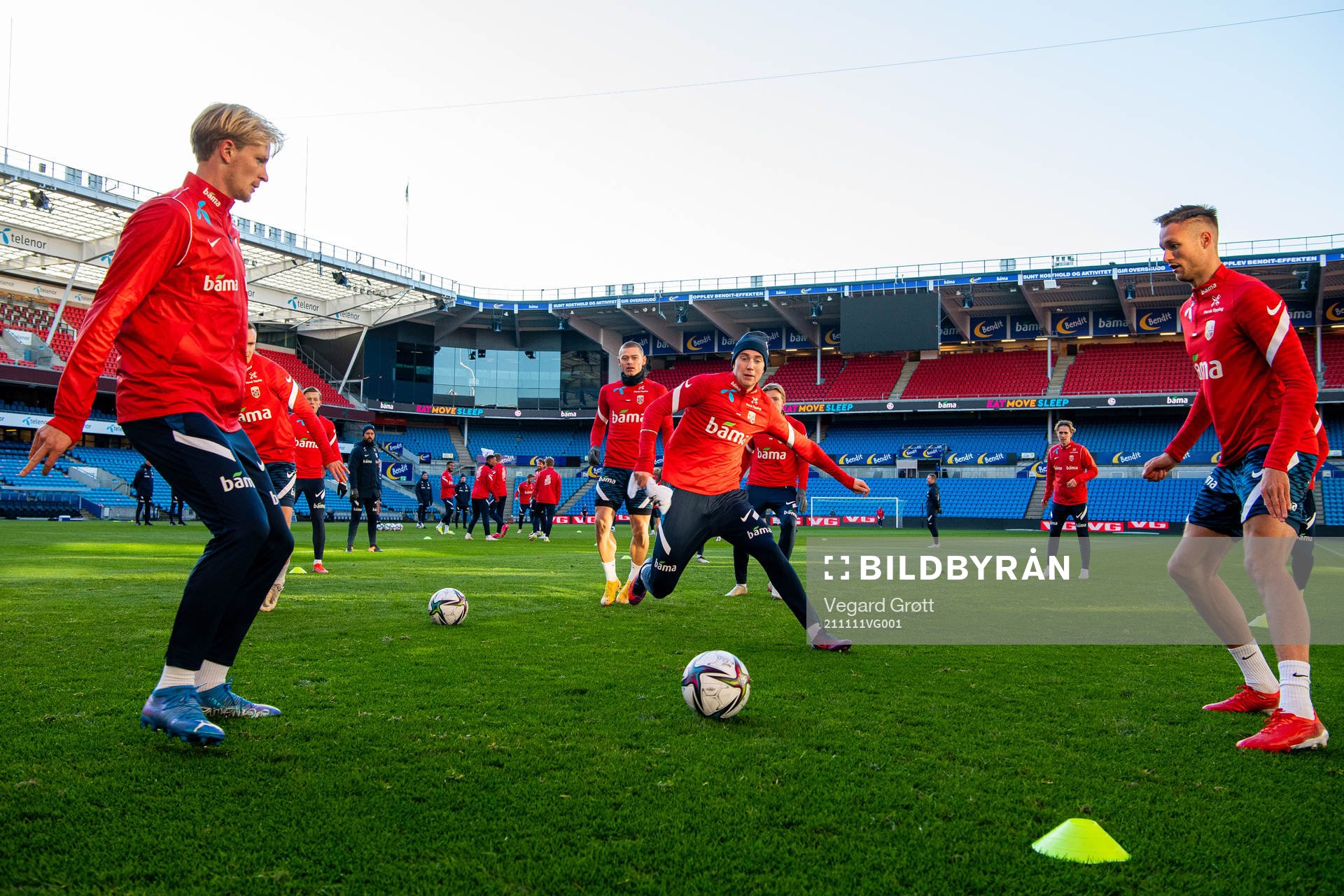 Morten Thorsby, Kristian Thorstvedt and Stian Gregersen of