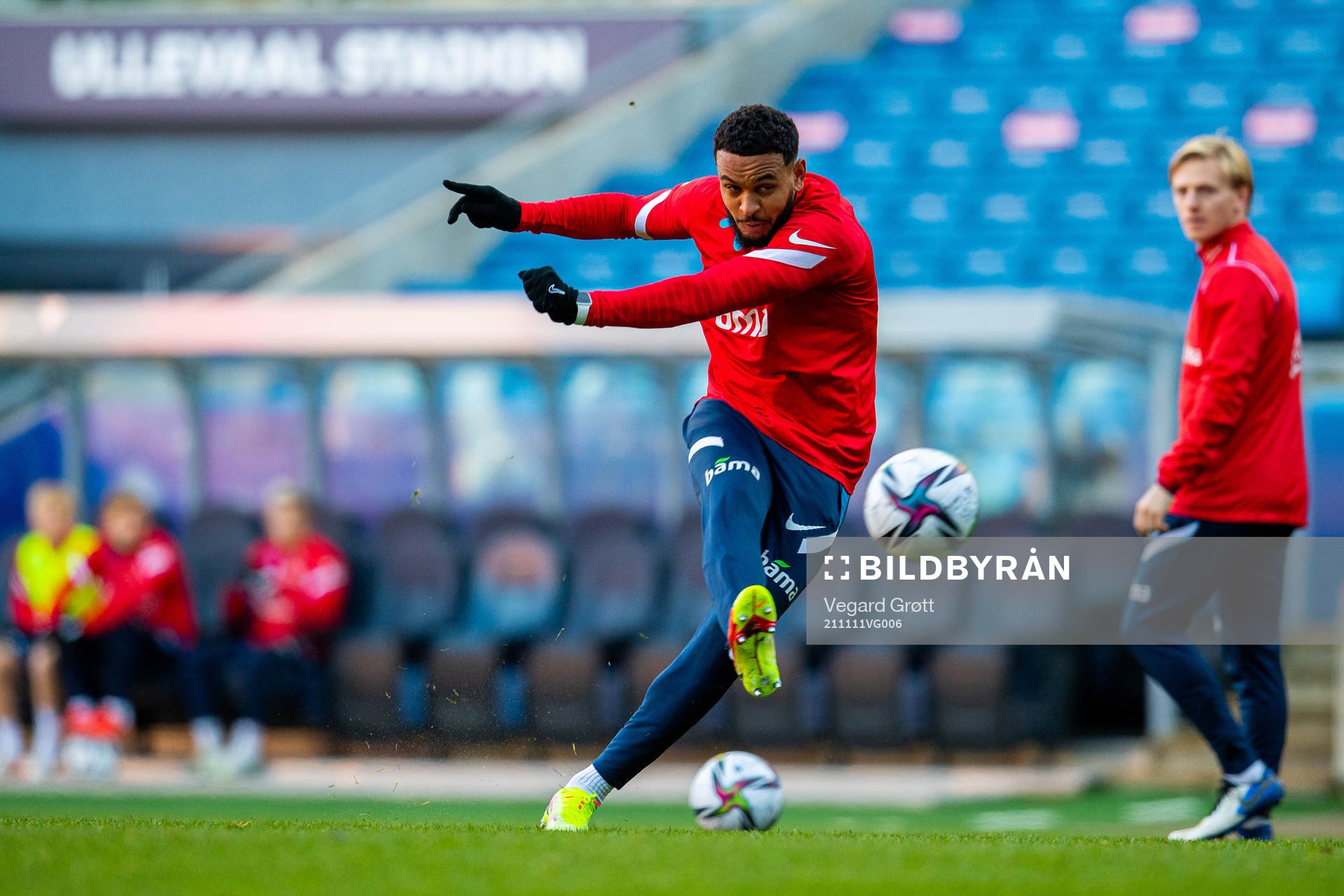 Joshua King of the Norwegian national football team
