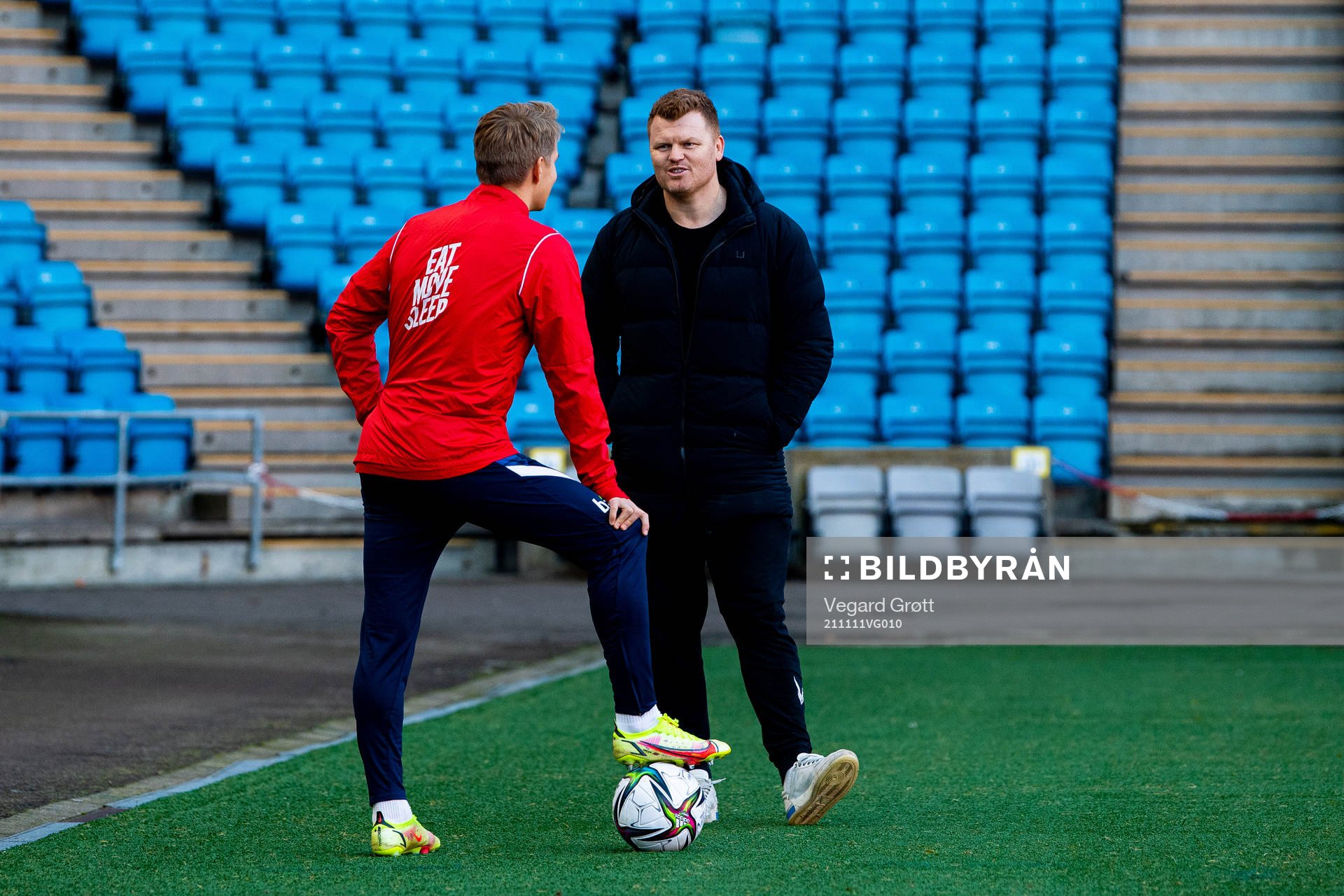 Martin Ødegaard of the Norwegian national football team