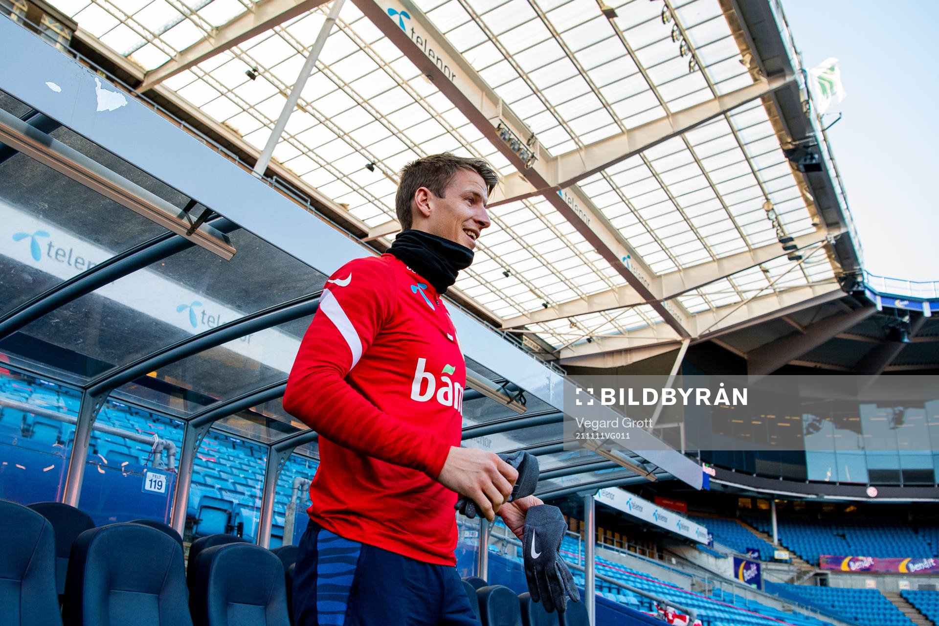 Thomas Lehne Olsen of the Norwegian national football team