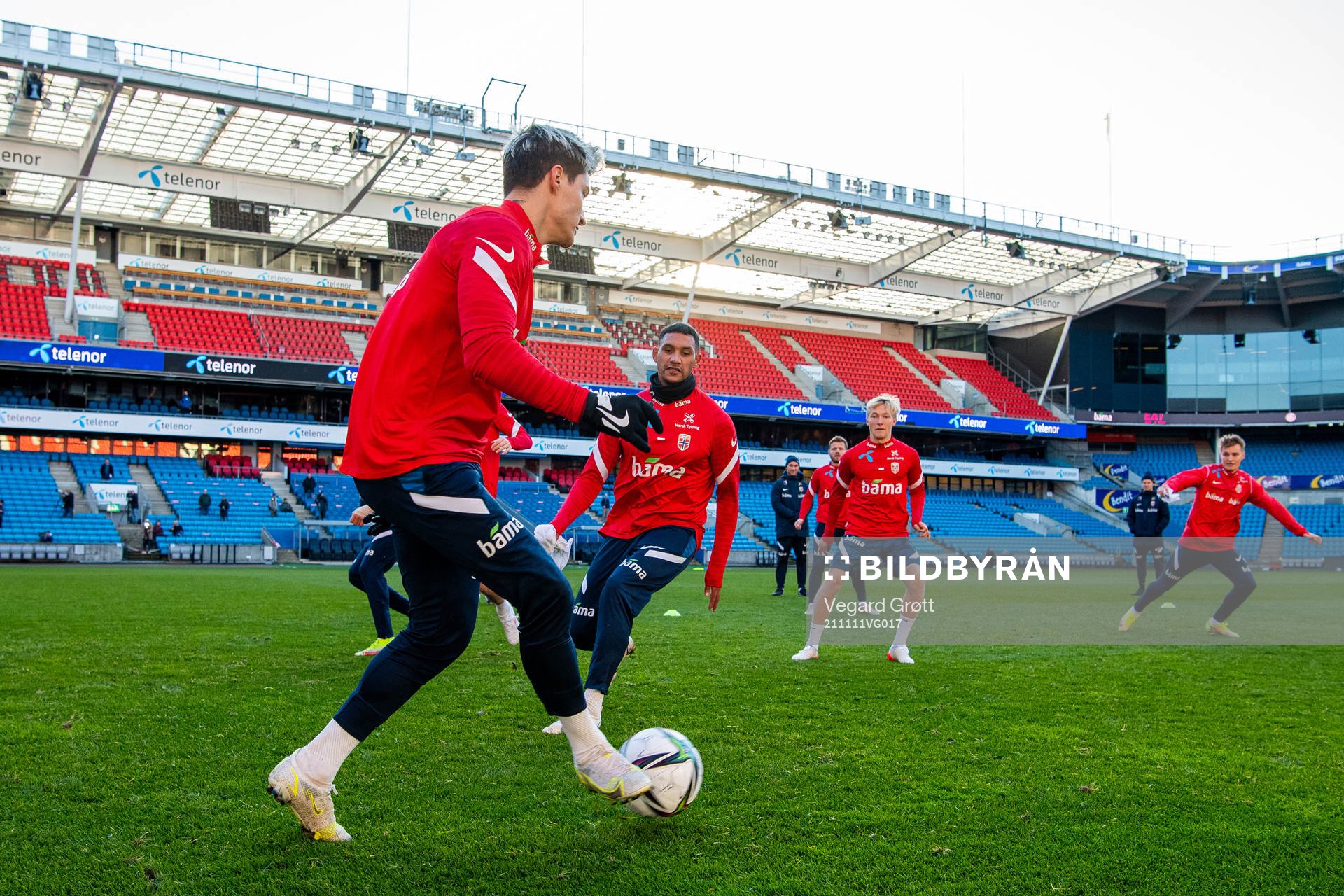 Mathias Normann and Ruben Gabrielsen of the Norwegian