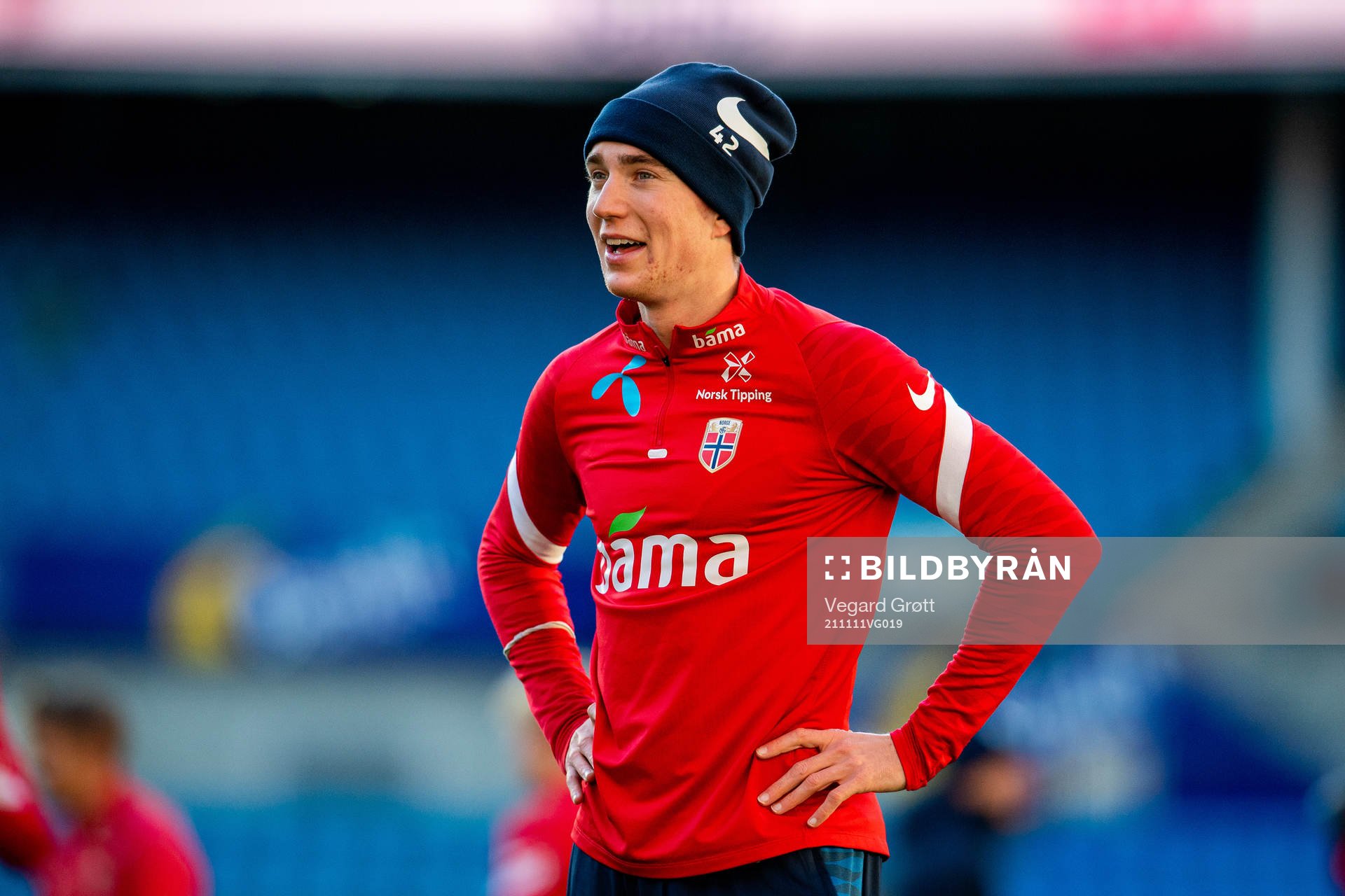 Kristian Thorstvedt of the Norwegian national football team