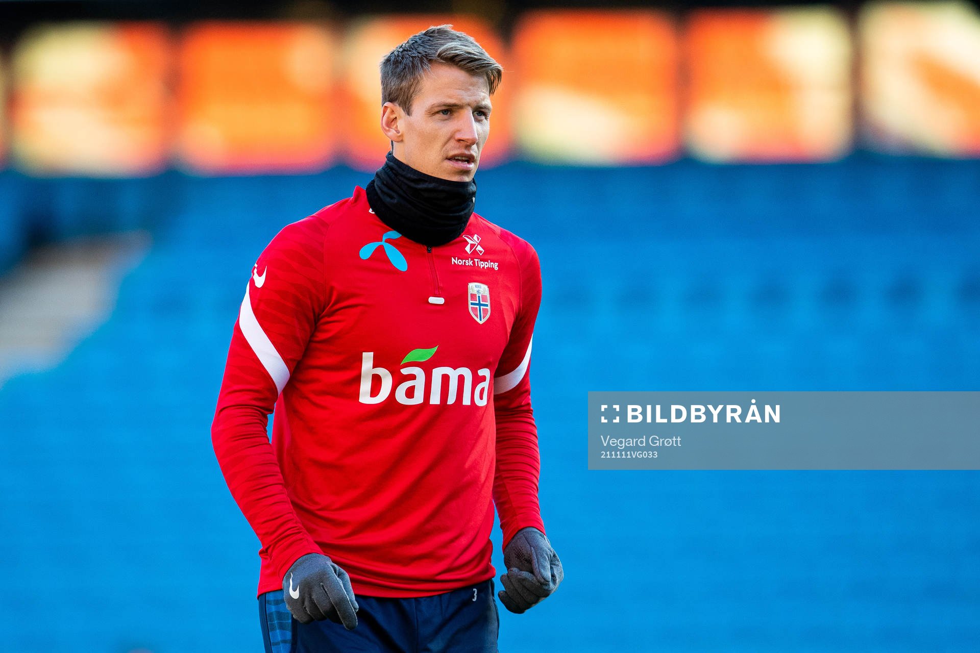 Thomas Lehne Olsen of the Norwegian national football team