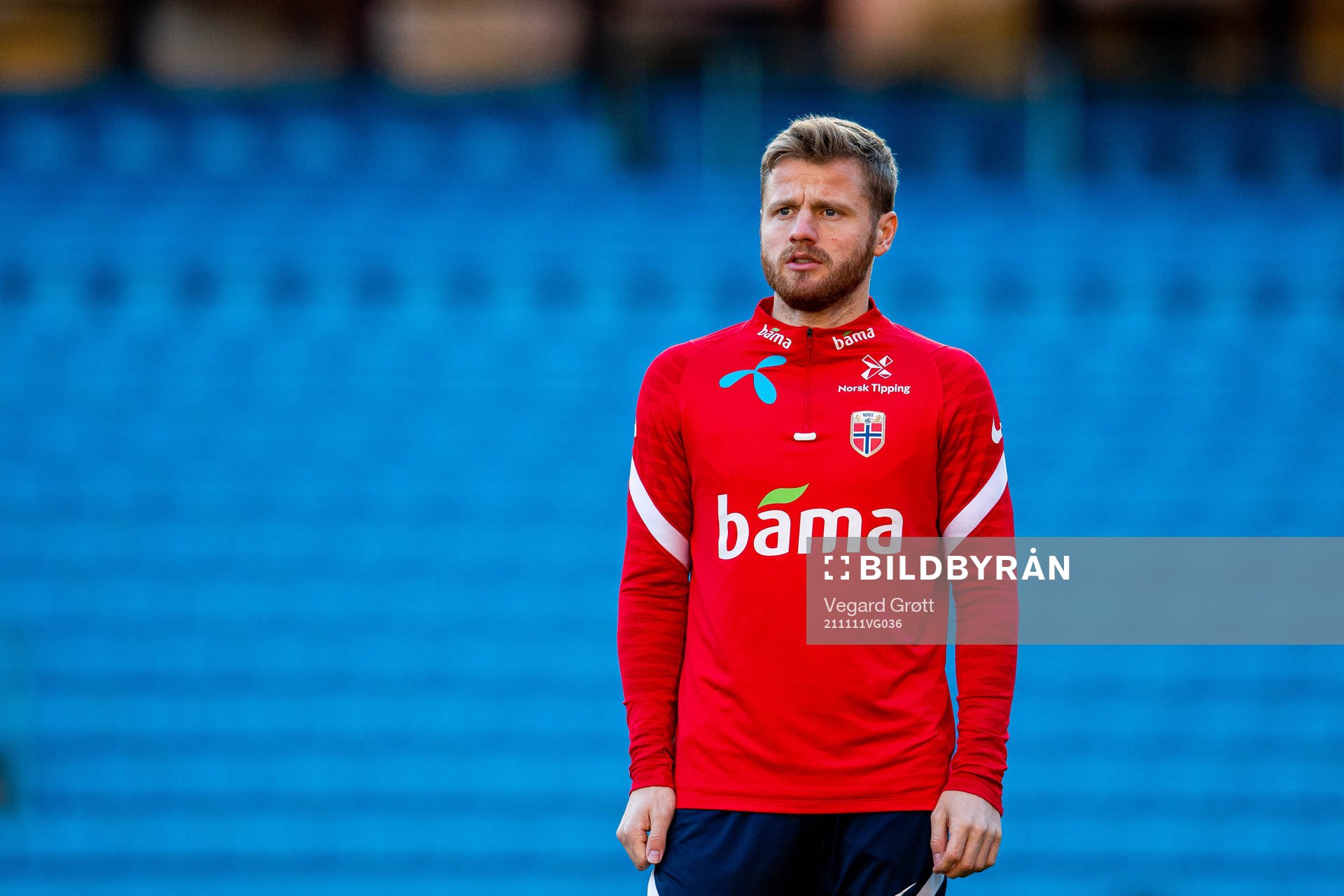 Fredrik Midtsjø of the Norwegian national football team
