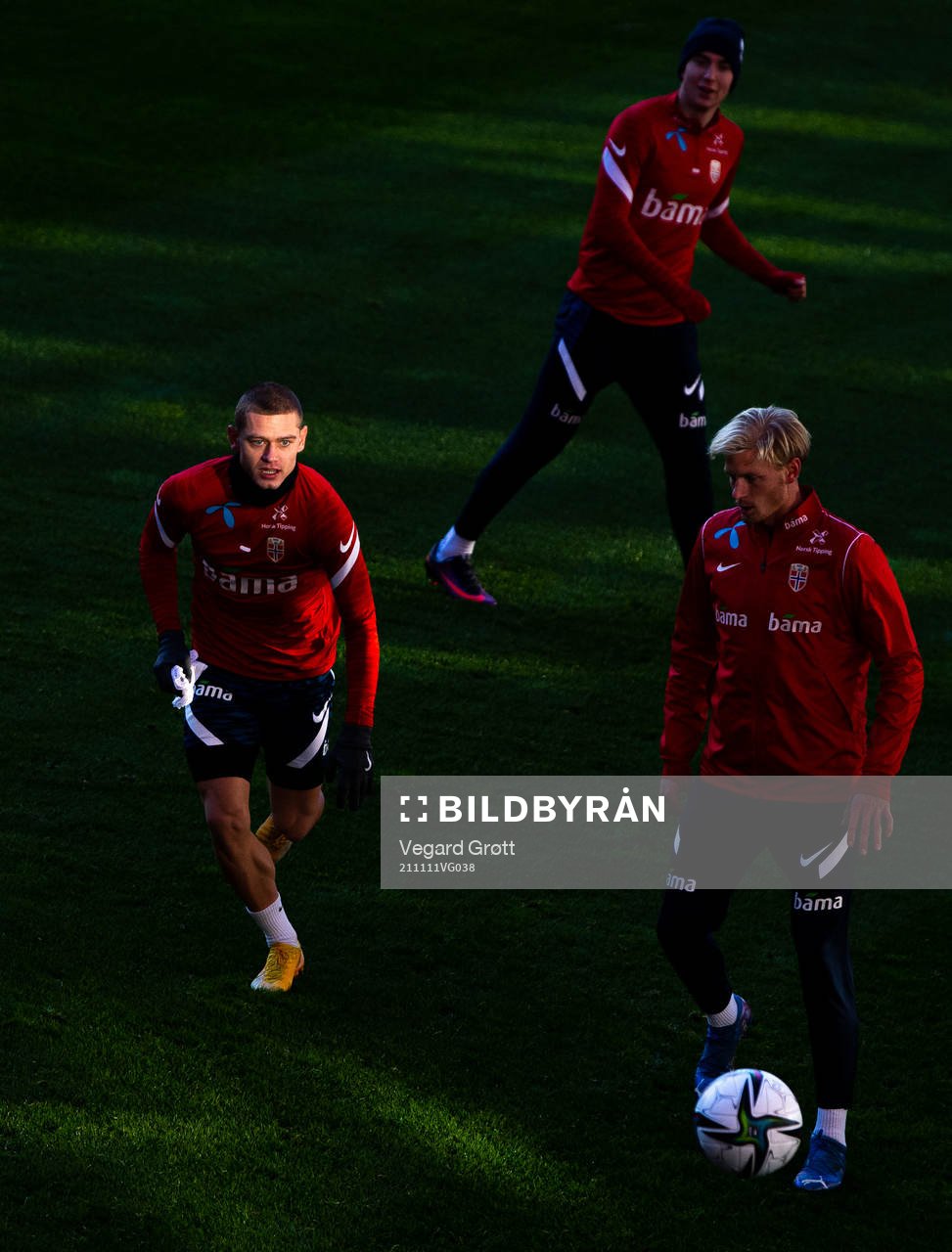 Julian Ryerson of the Norwegian national football team